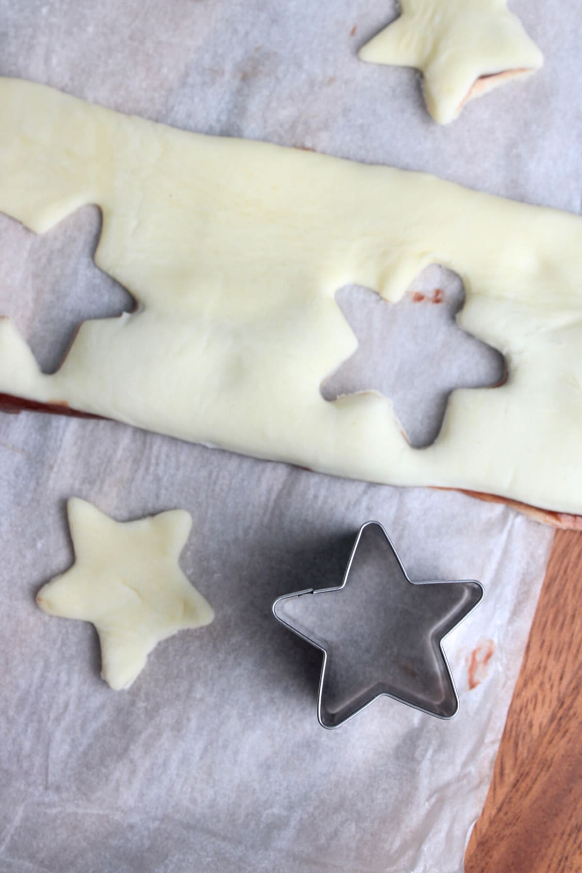 Puff Pastry Christmas Trees