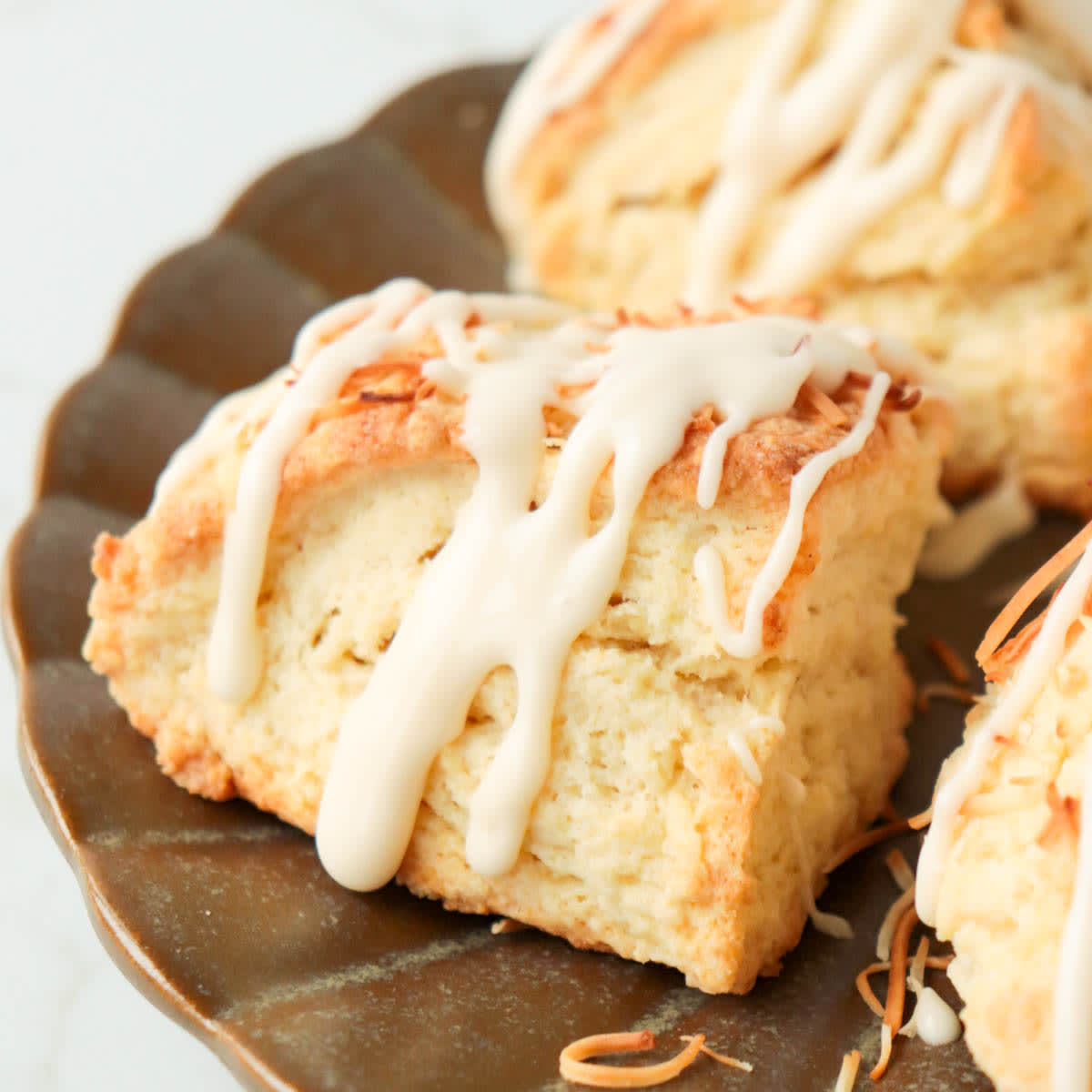 Creamy Coconut Scones