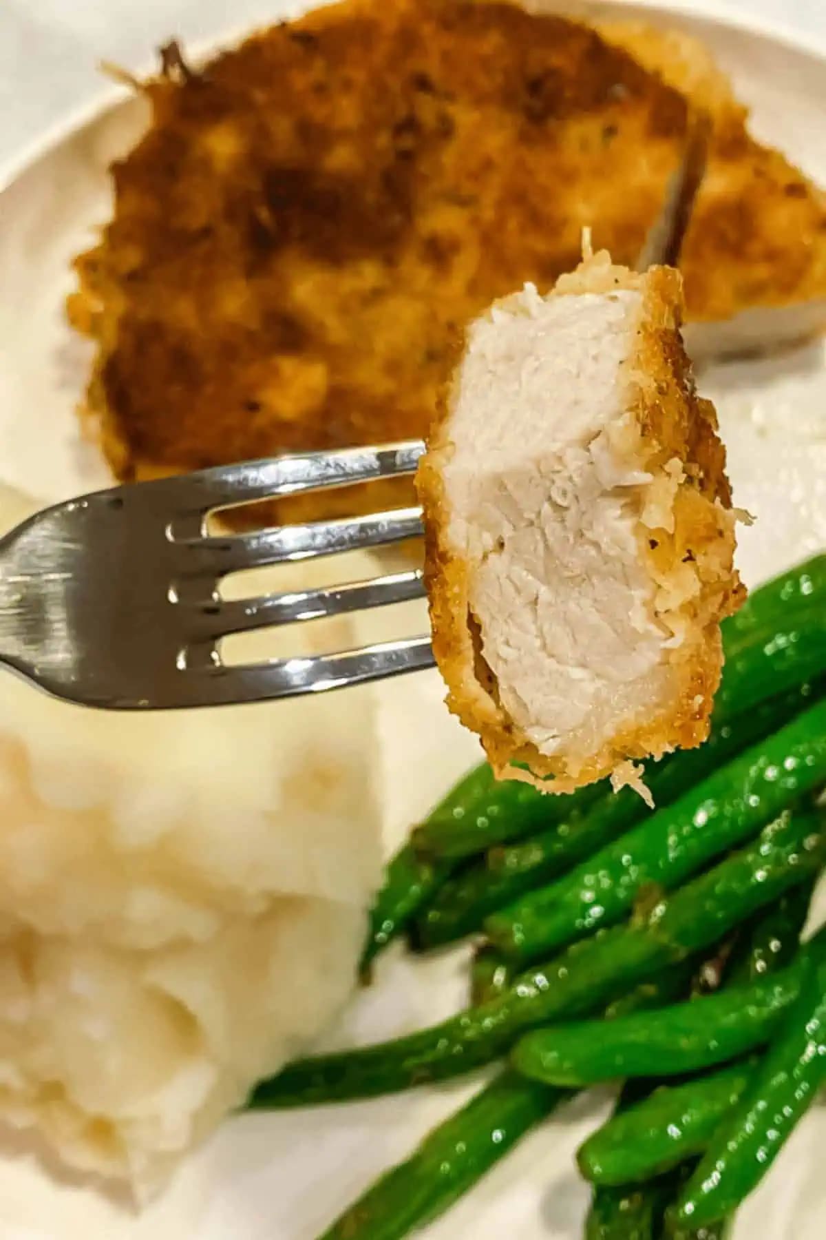 Baked Breaded Pork Chops