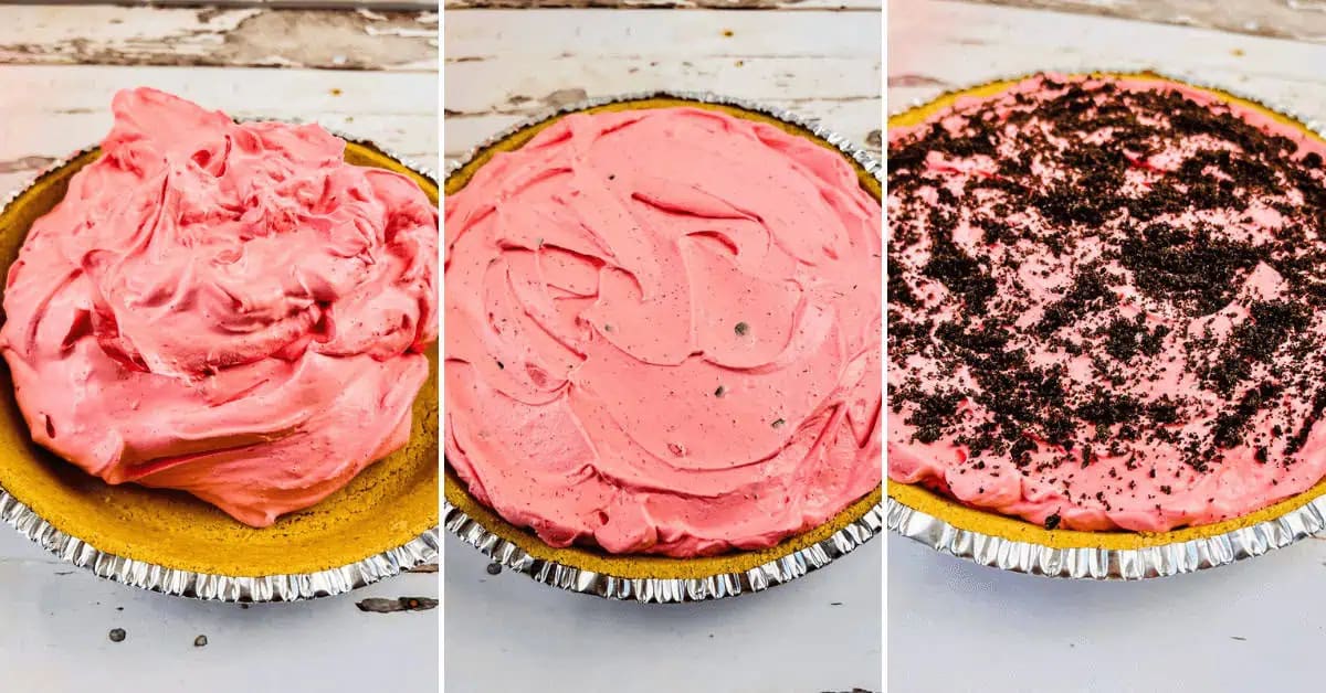 Raspberry Cream Pie