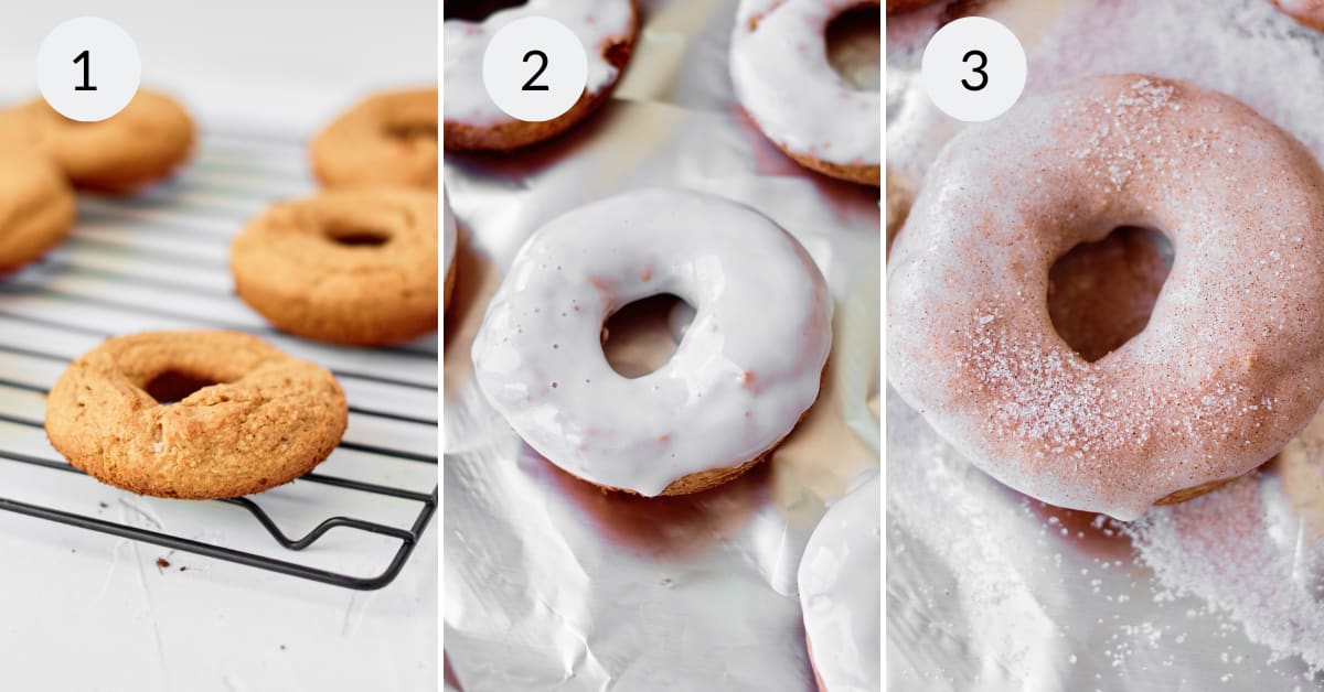 Cinnamon Donuts from Cake Mix