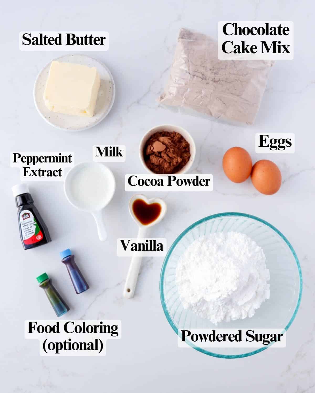 Mint Chocolate Sandwich Cookies