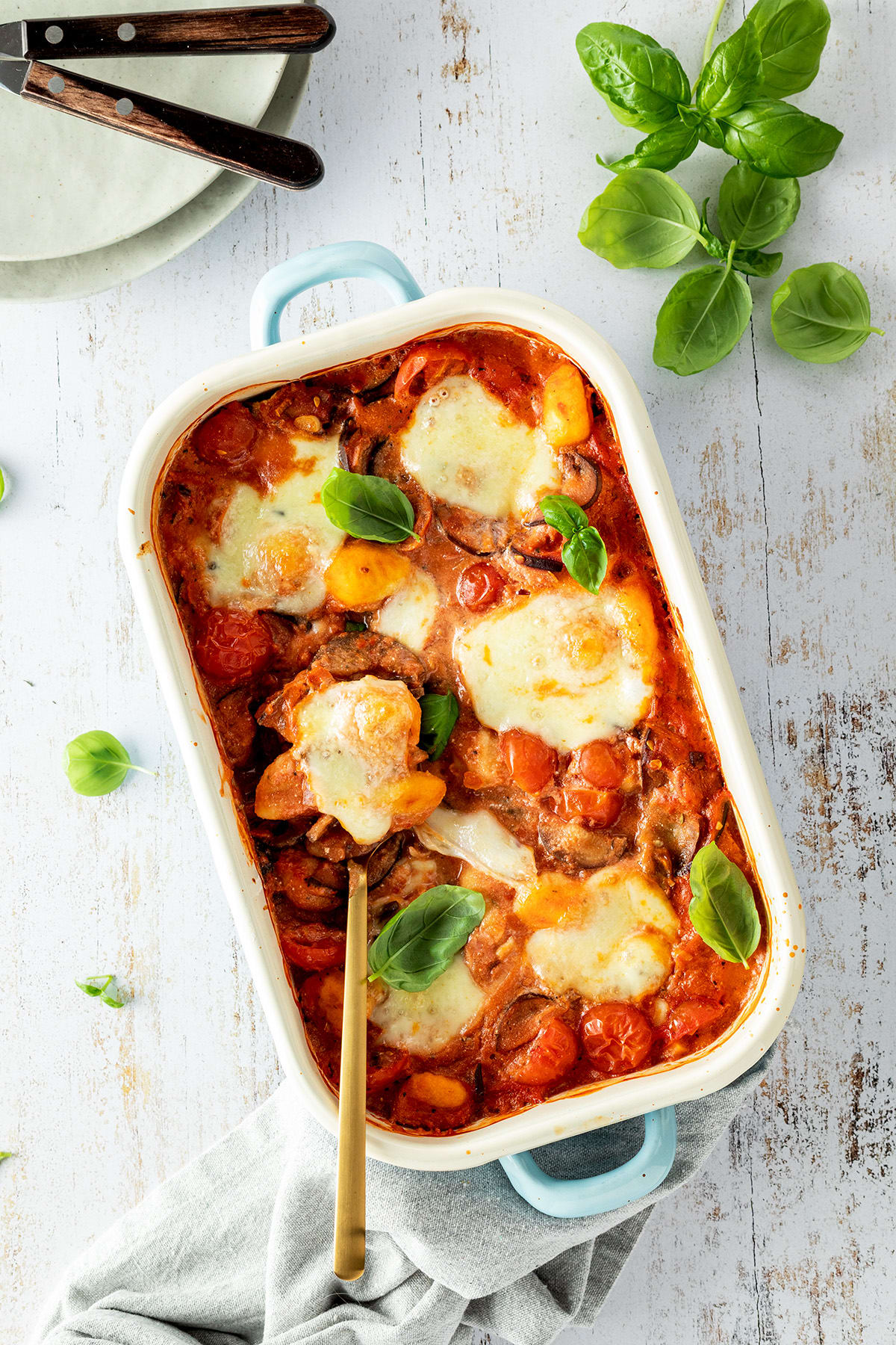 Gnocchi Casserole with Vegetables
