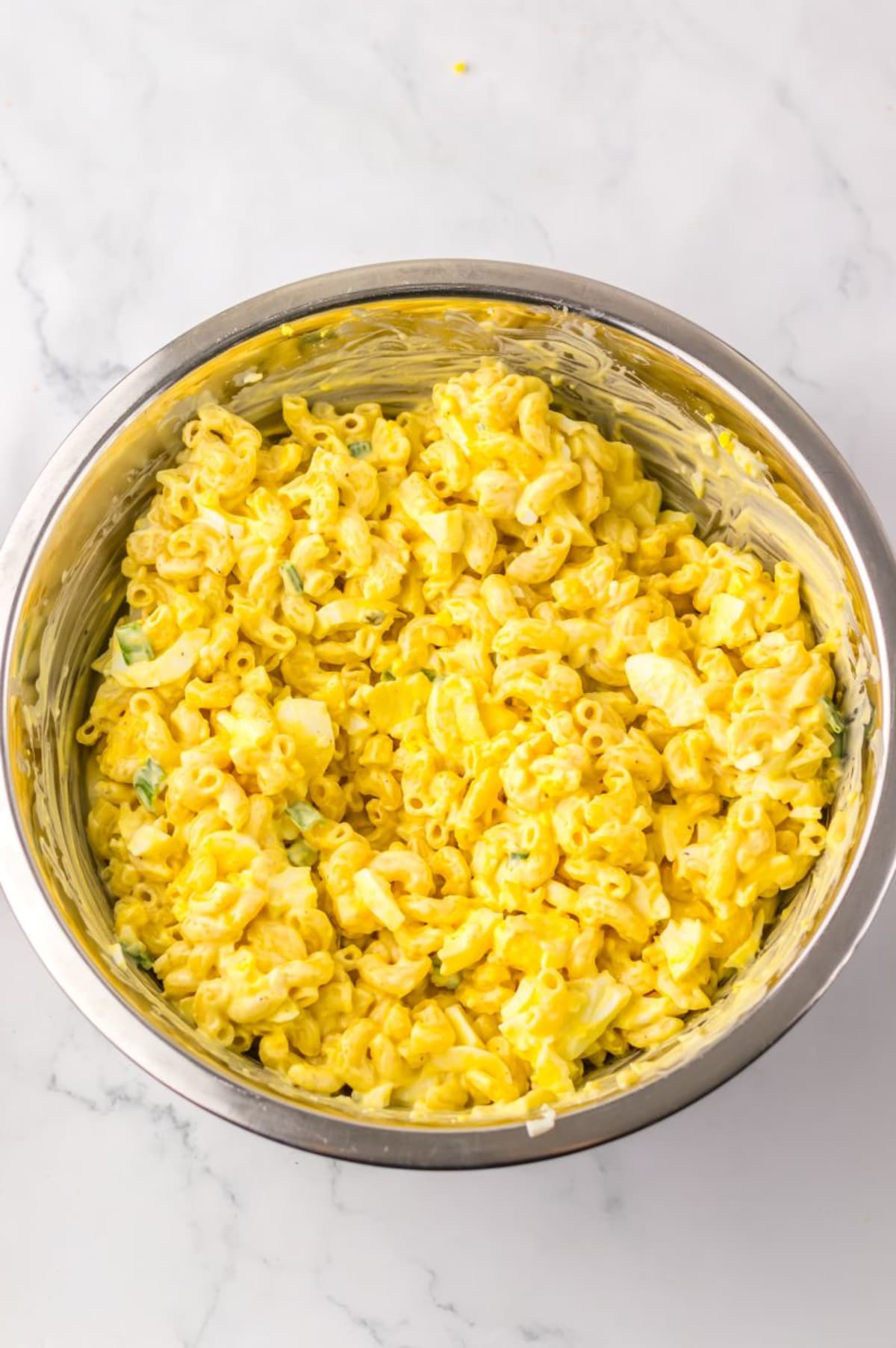 Deviled Egg Pasta Salad