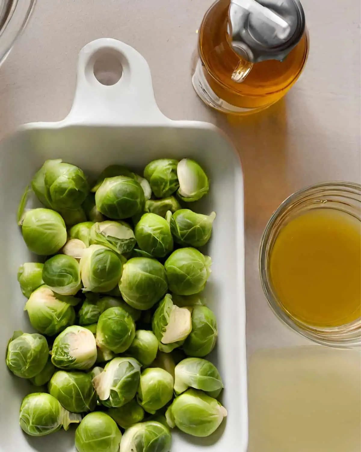 Maple Glazed Brussel Sprouts