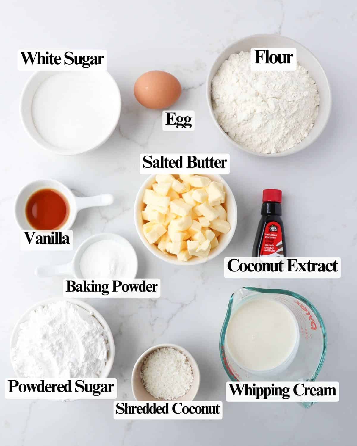 Creamy Coconut Scones