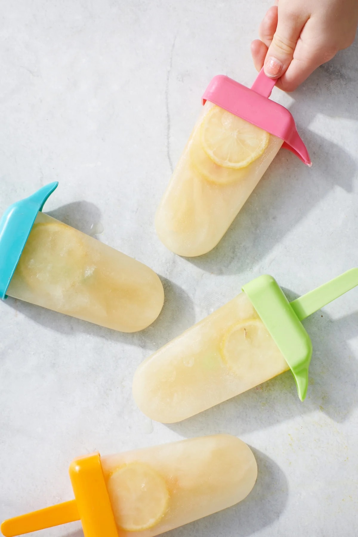 Homemade Electrolyte Popsicles