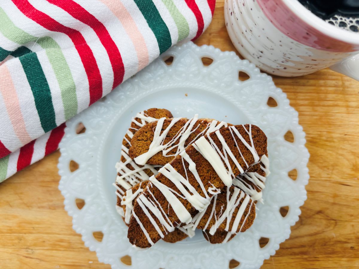 Gingerbread Biscotti