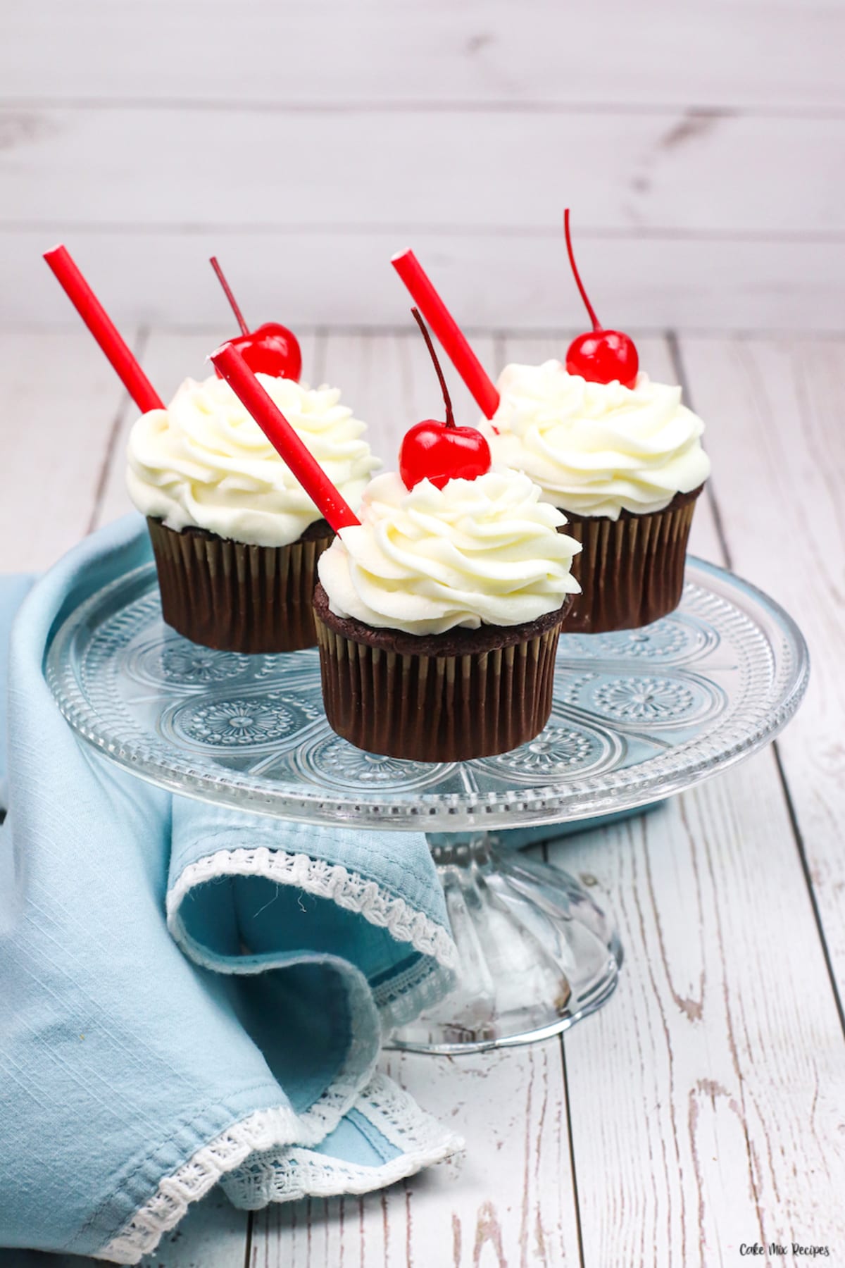 Root Beer Cupcakes with Cake Mix