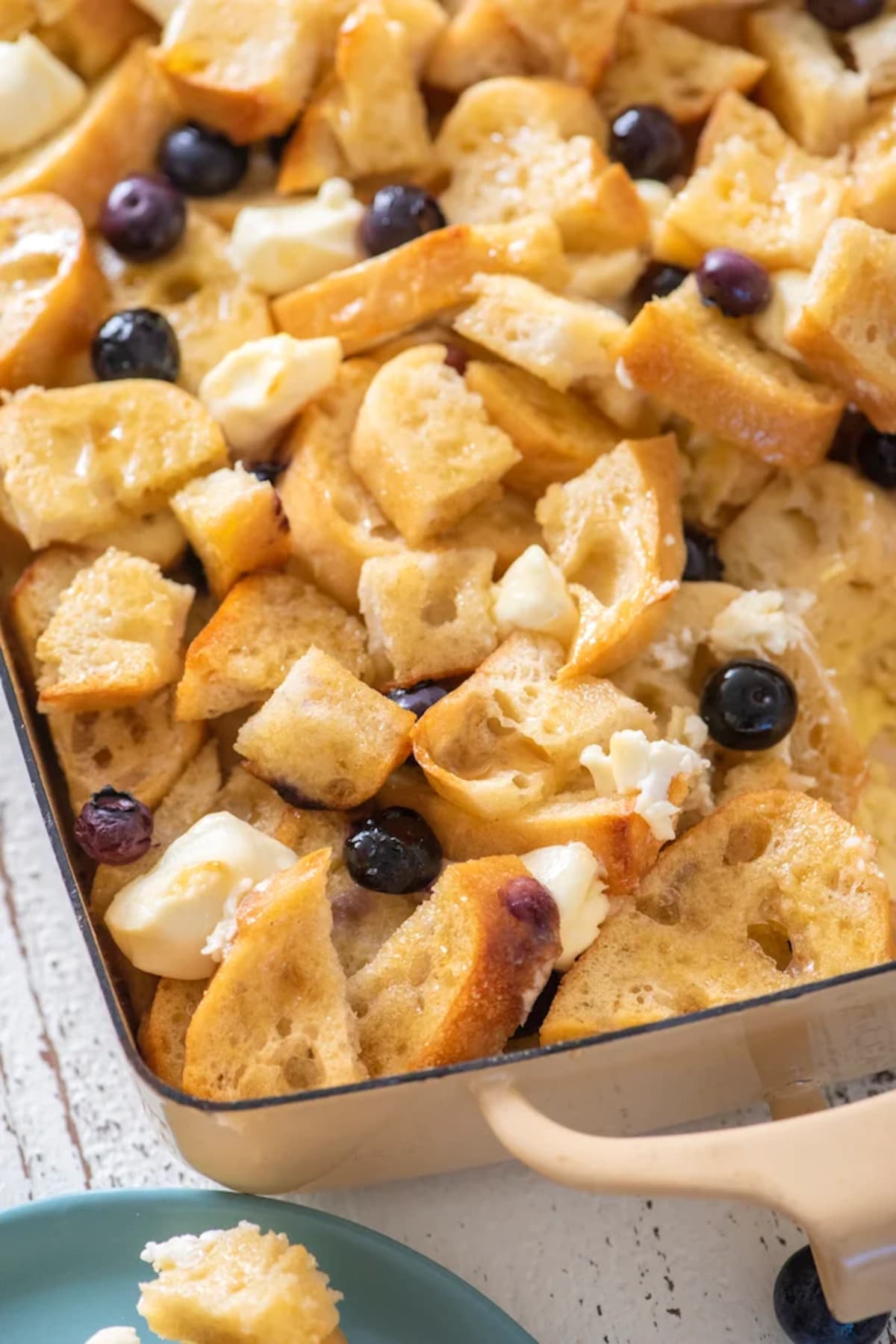 Blueberry Cream Cheese French Toast