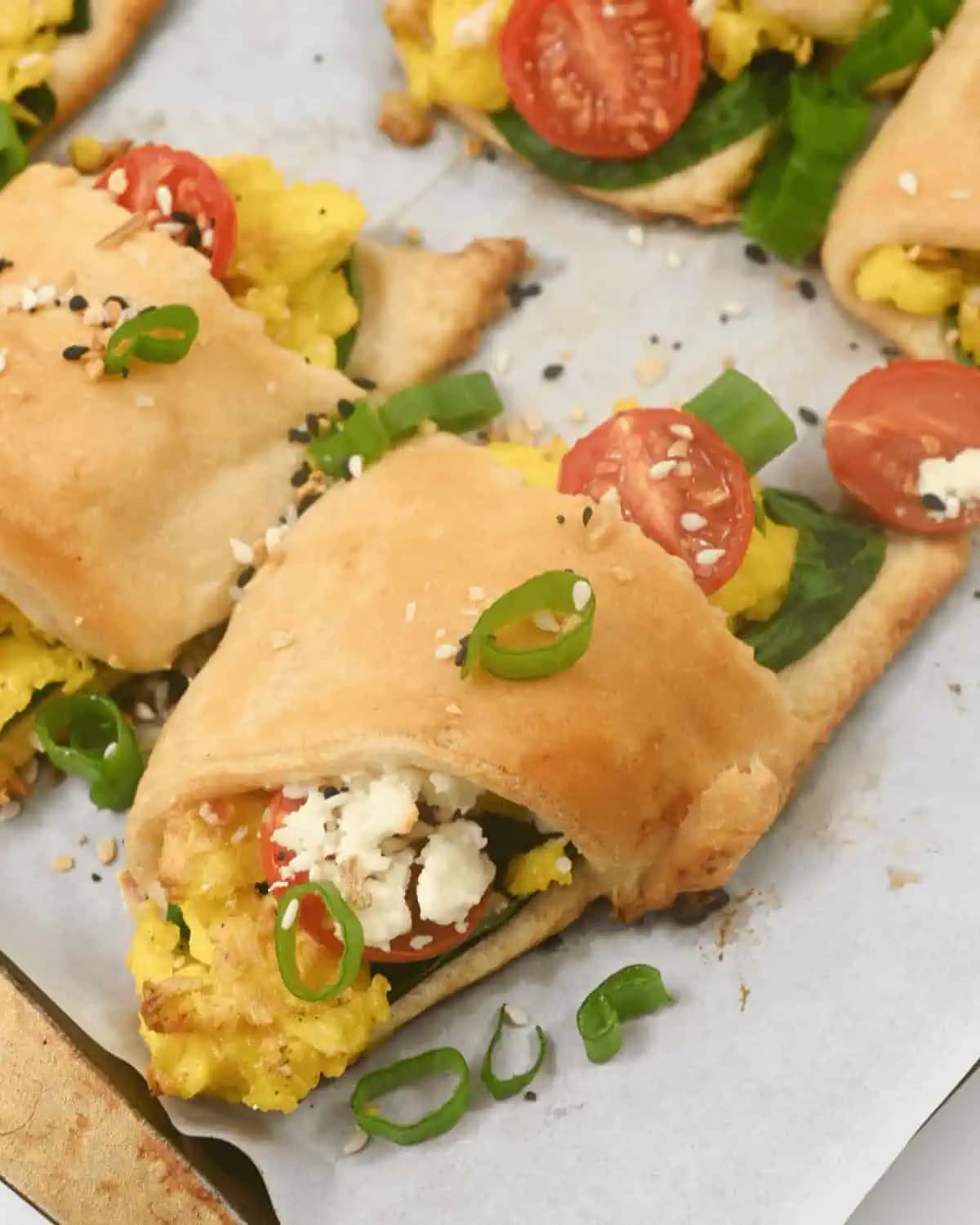 Breakfast Croissant Roll Ups