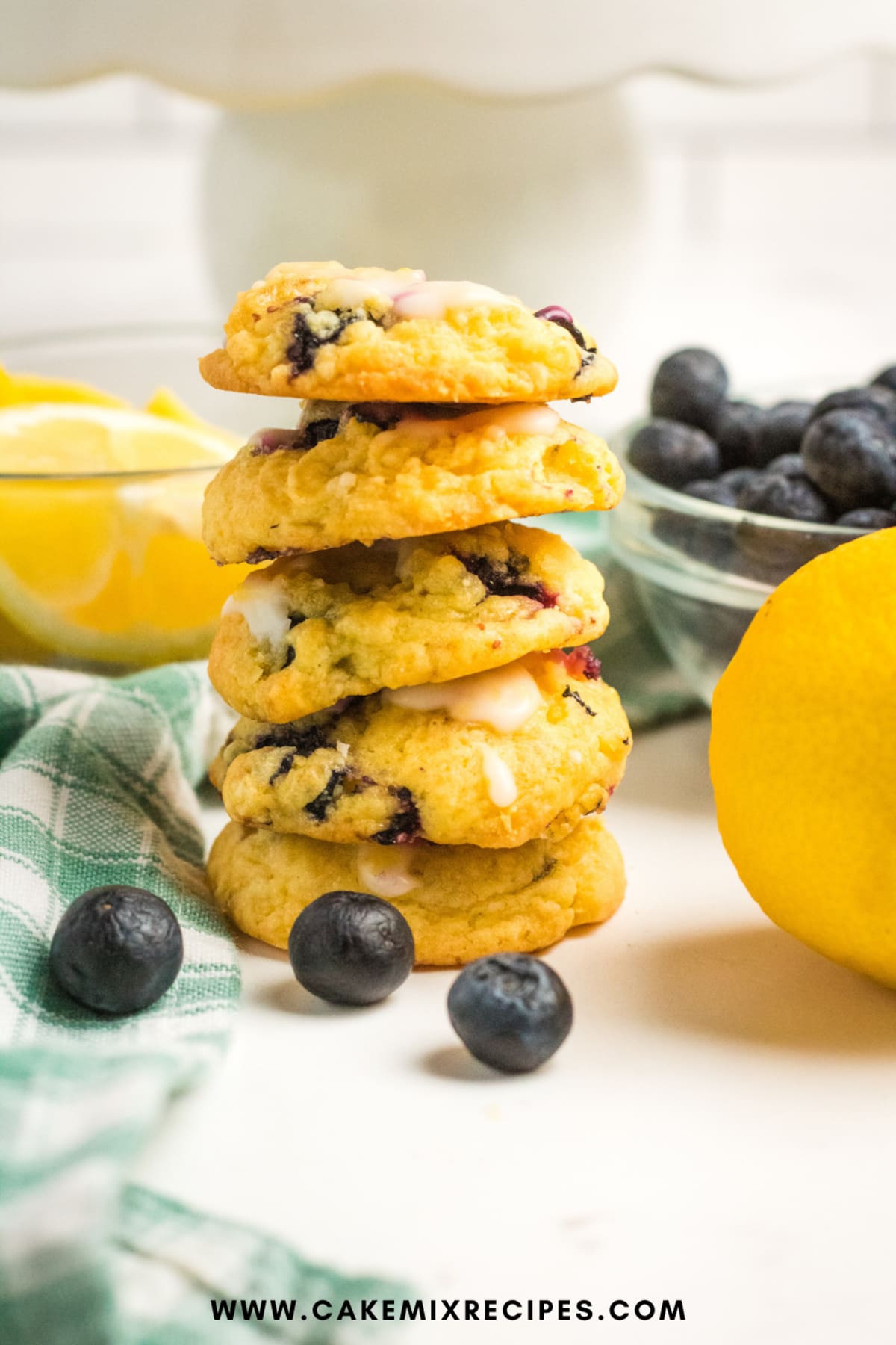 Lemon Blueberry Cookies