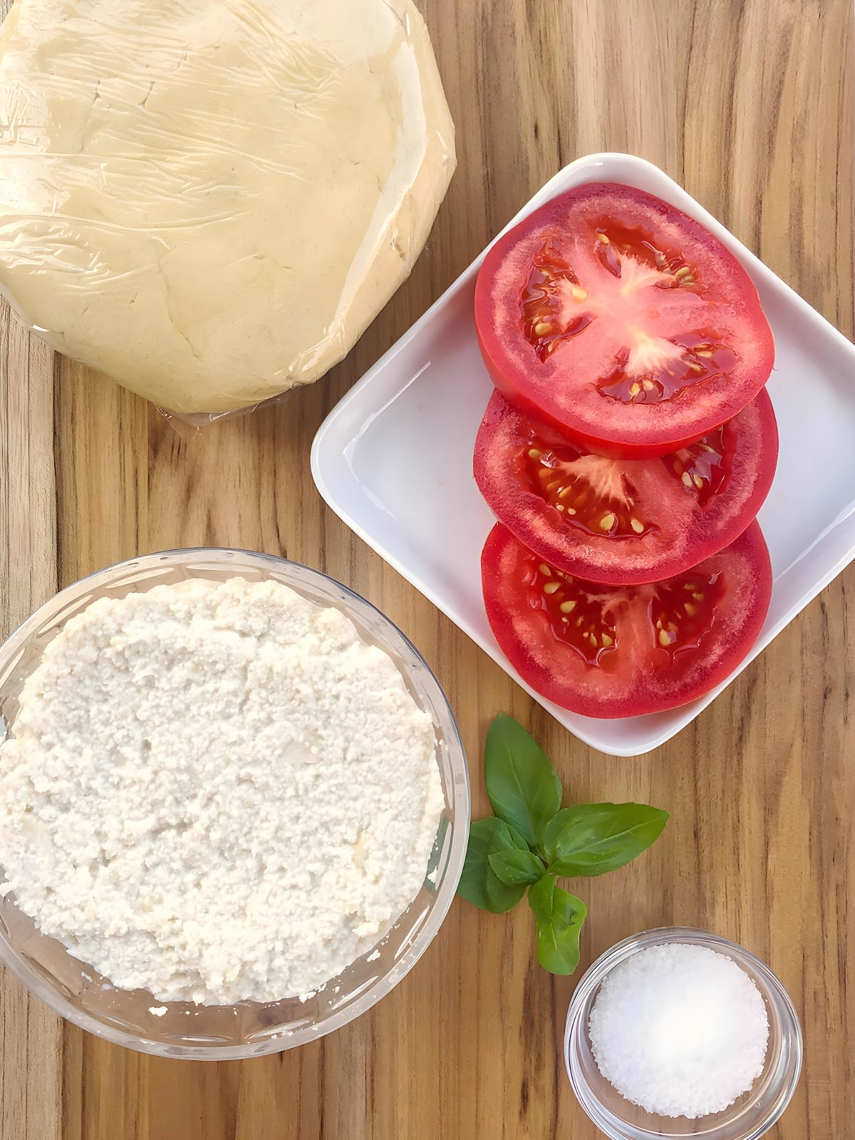 Tomato Galette with Almond Ricotta