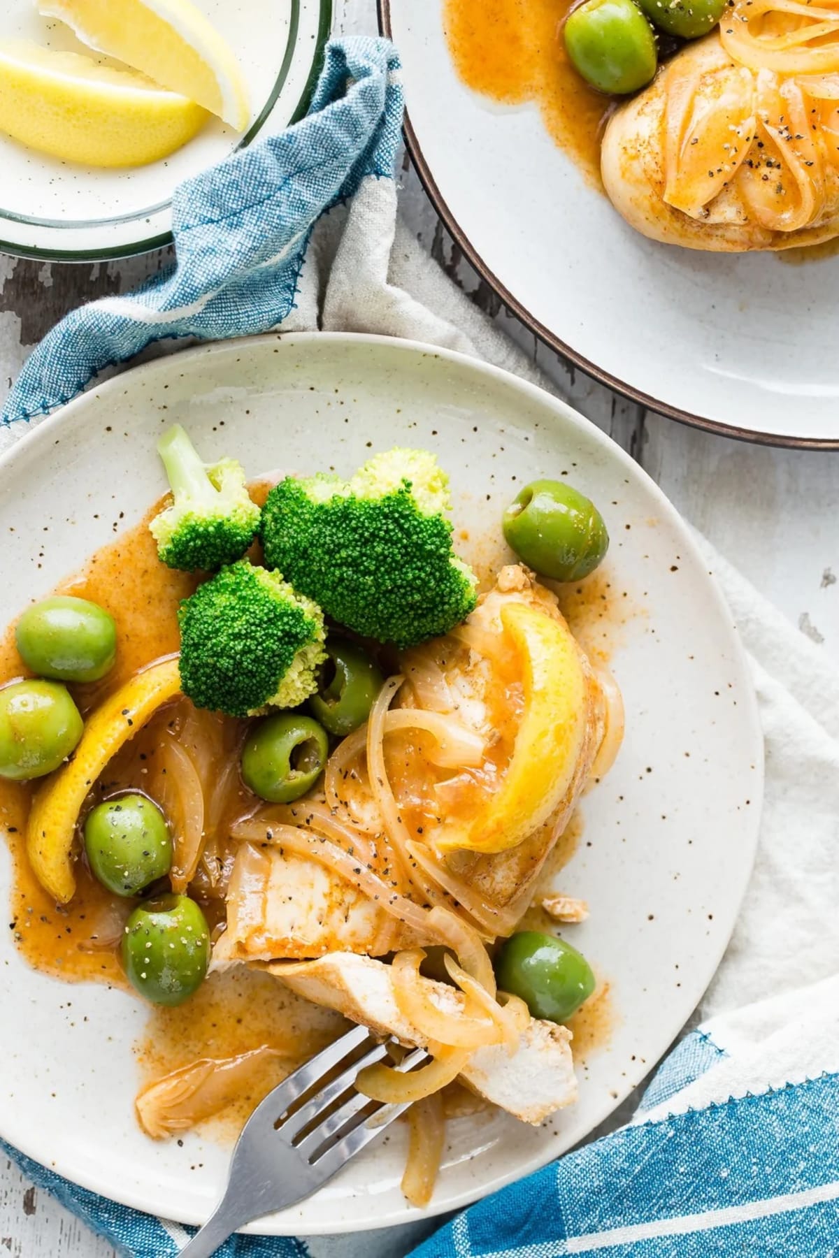 Spiced Chicken with Olives and Lemon