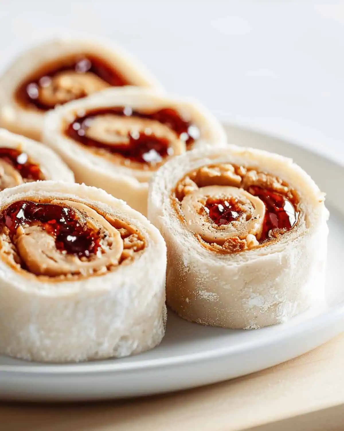 Peanut Butter and Jelly Pinwheel Sandwiches (PBJ Sushi)