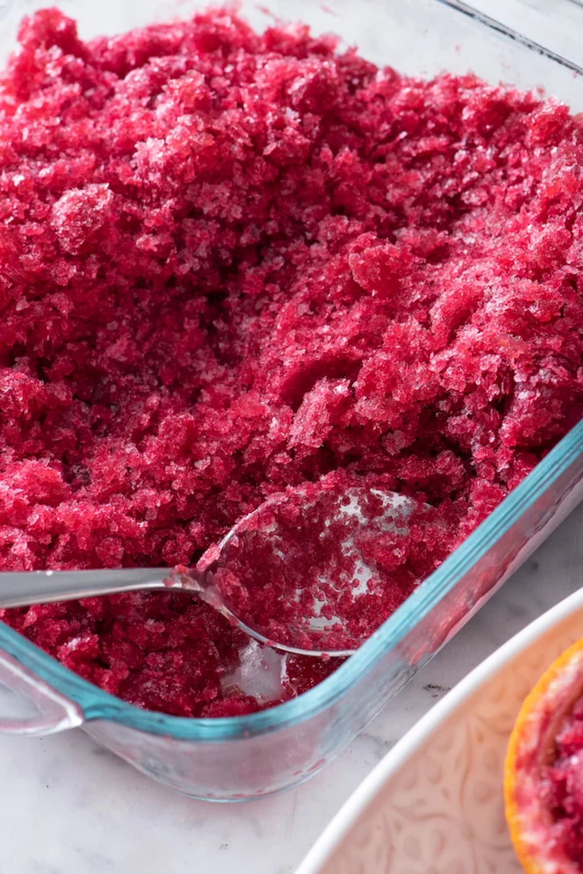 Blood Orange Granita