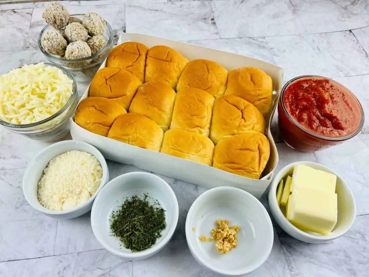 Italian Meatball Sliders