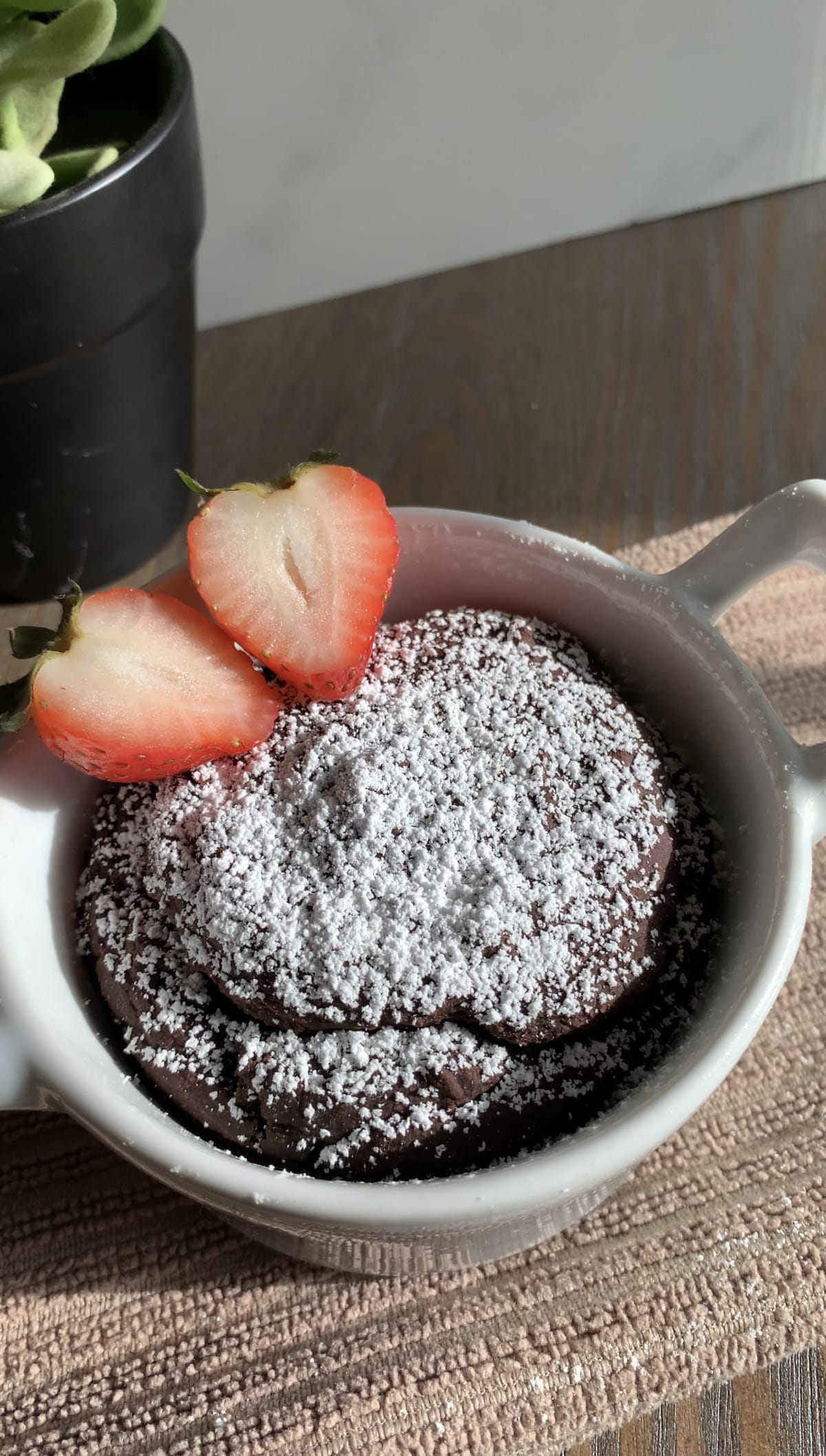Lava Cake Baked Oats