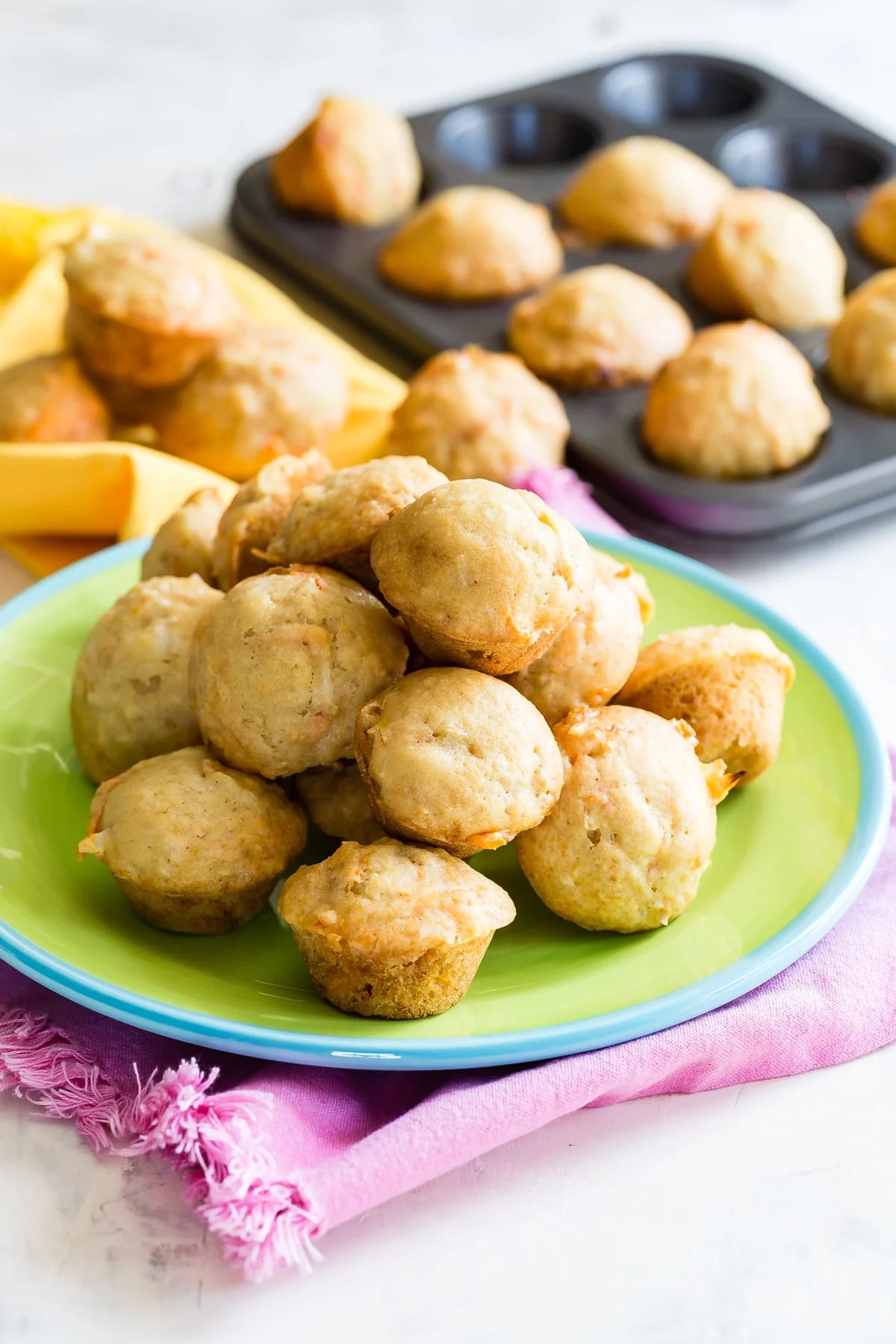 Carrot Apple Coconut Muffins