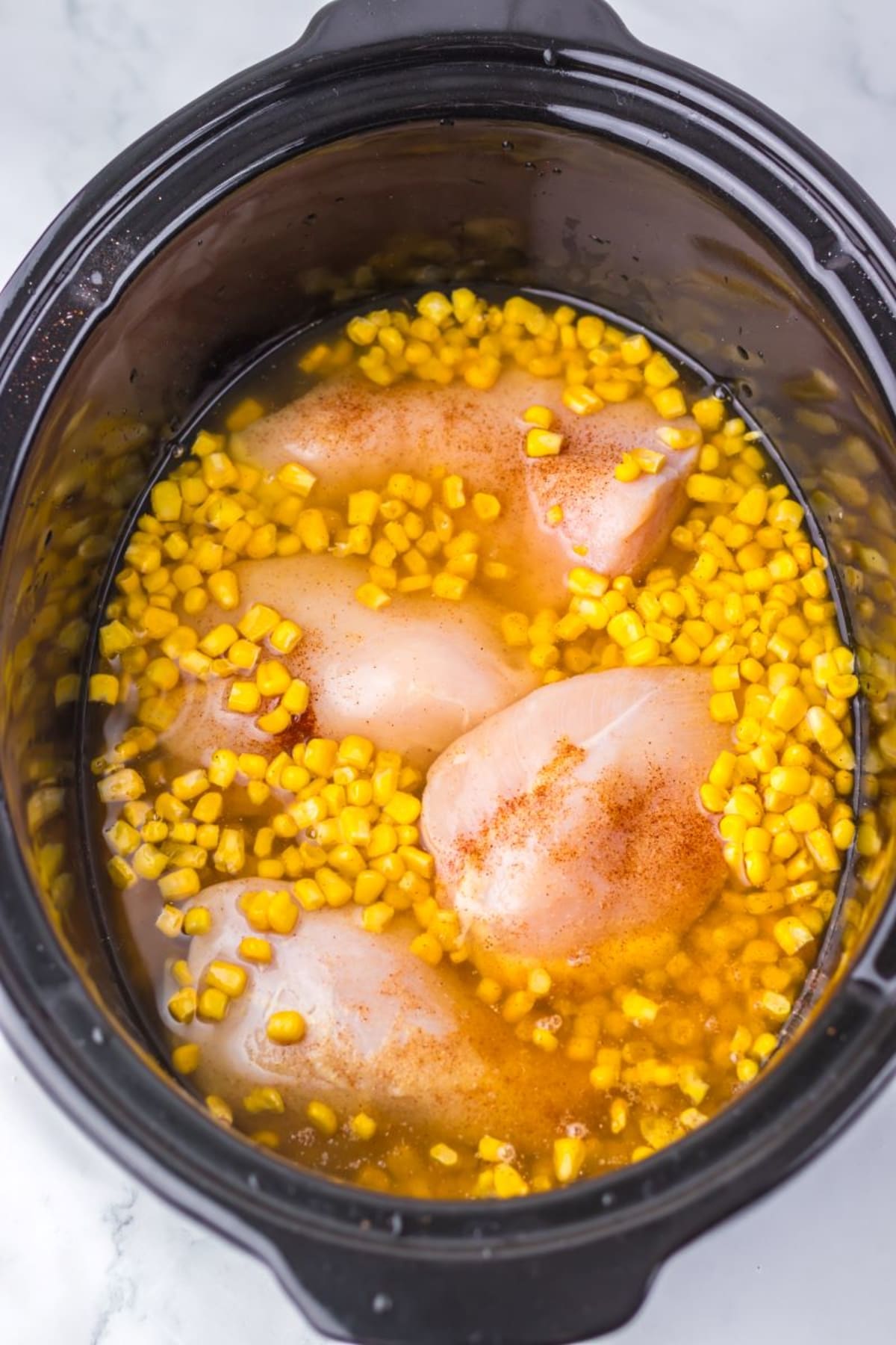 Slow Cooker Chicken Corn Chowder