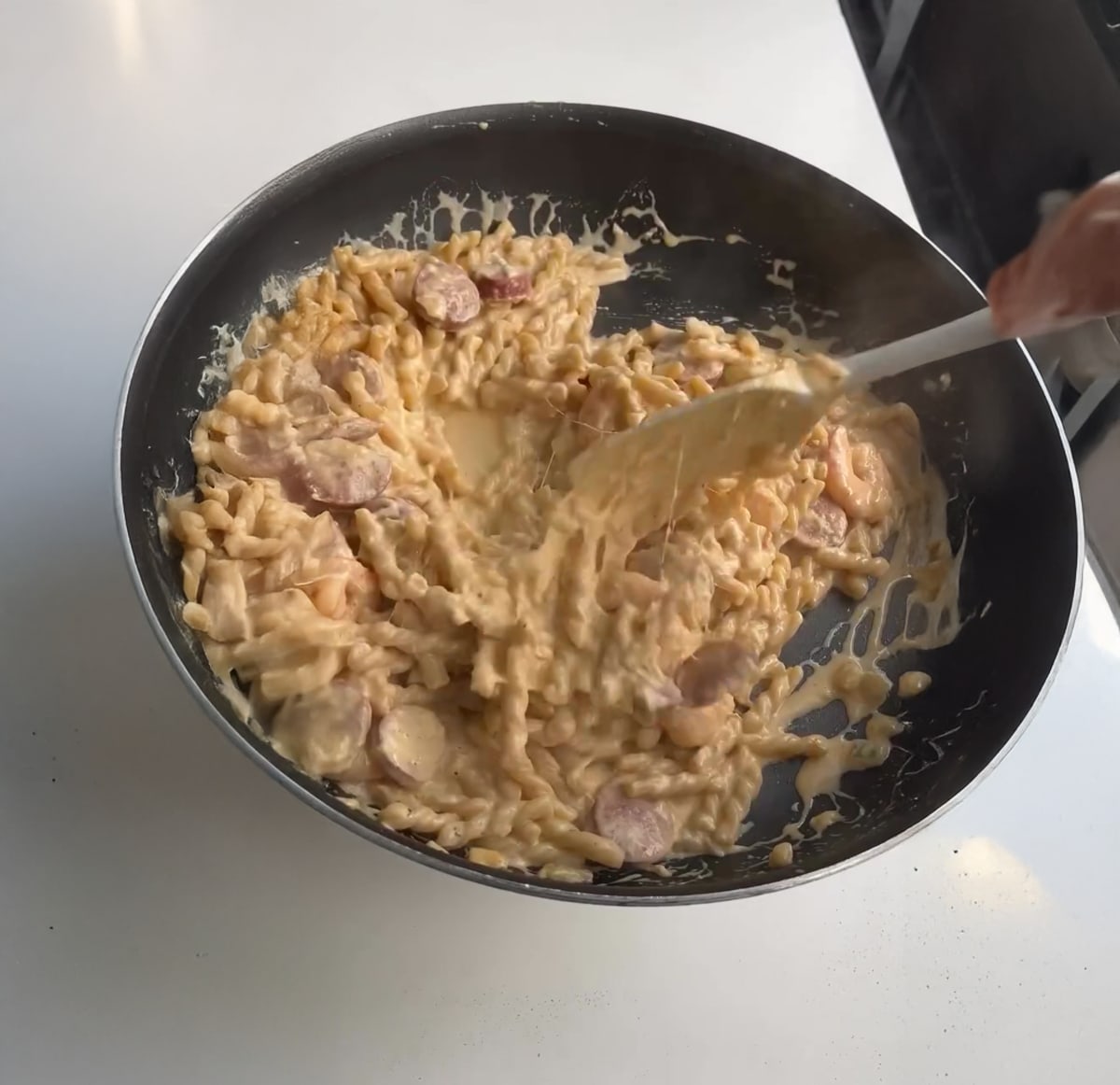 Creamy Cajun Shrimp & Sausage Pasta