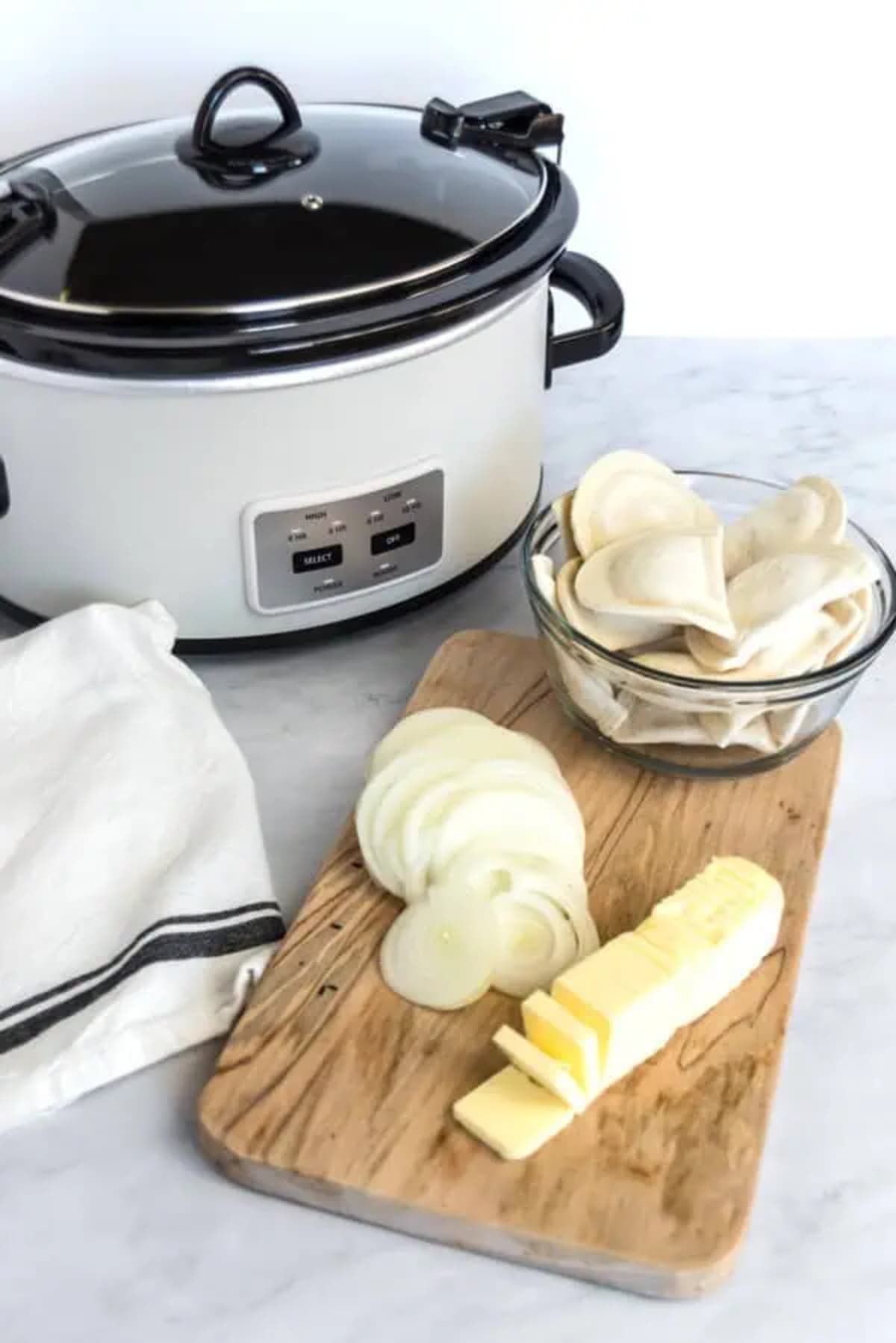 Crock Pot Pierogi Casserole