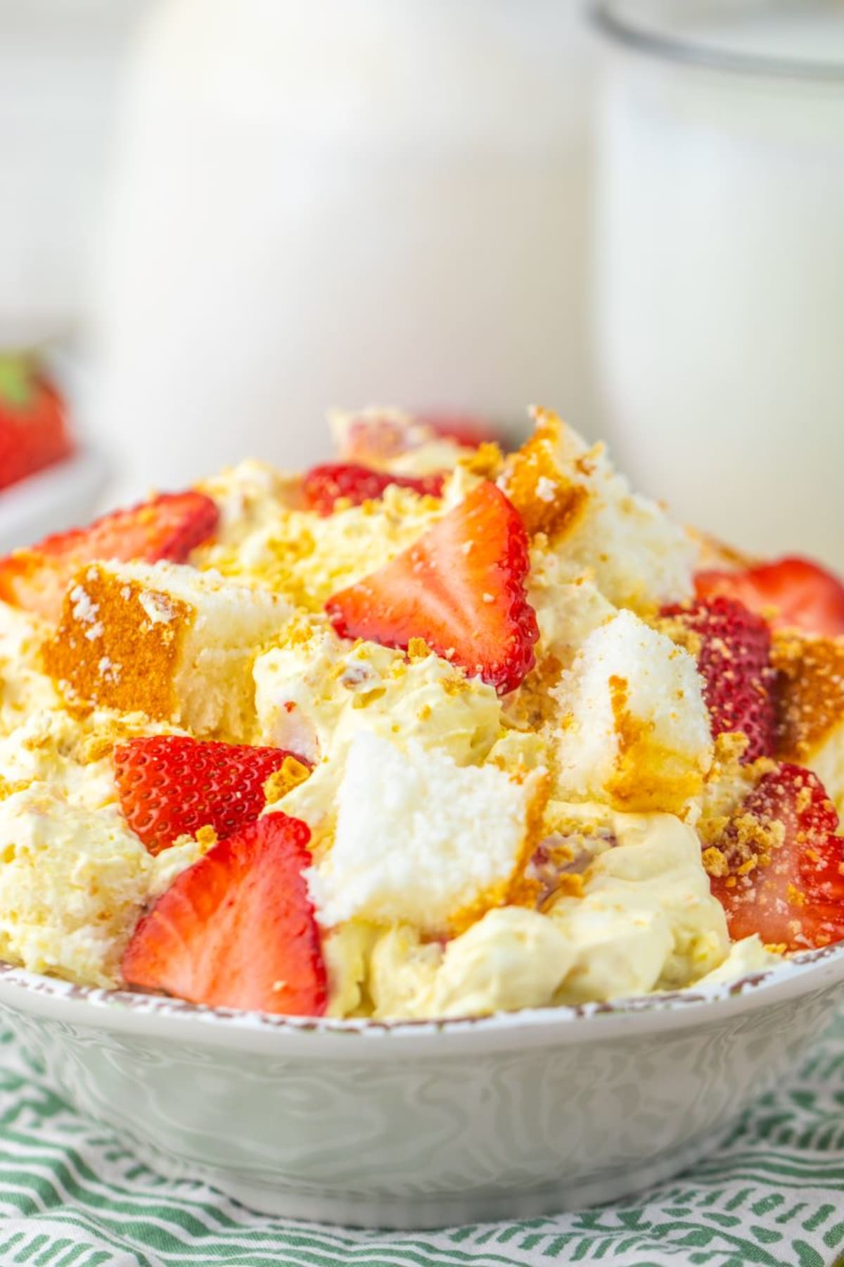 Strawberry Shortcake Fluff Salad