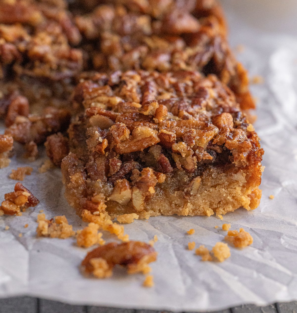 Brown Butter Maple Pecan Pie Bars