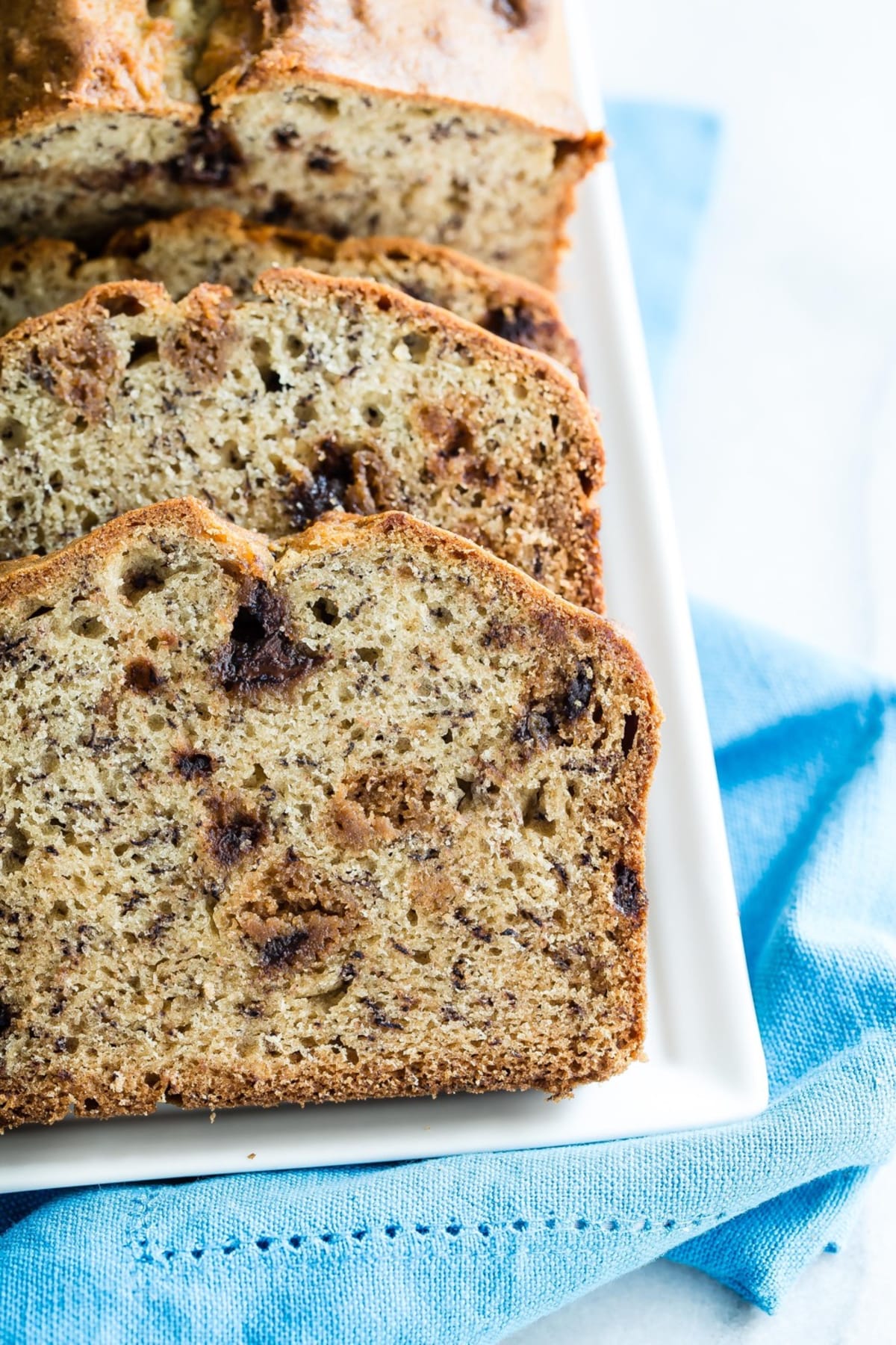 Banana Chocolate Chip Cookie Bread