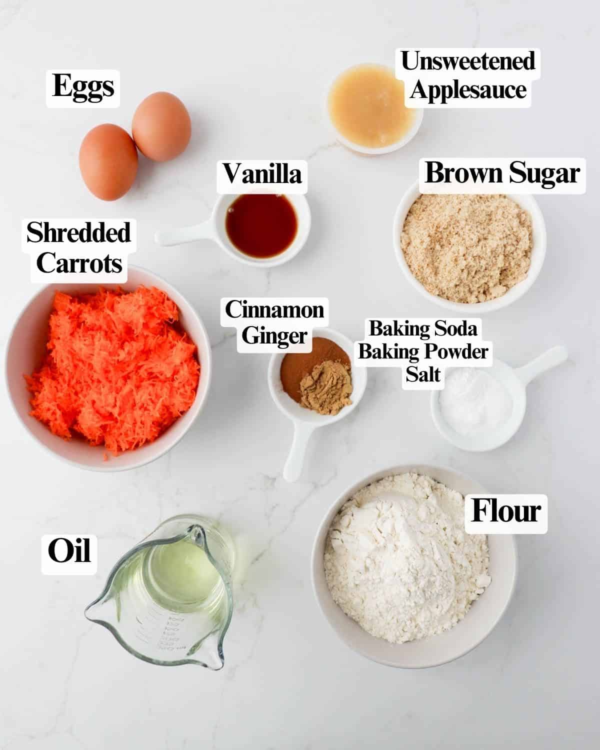 Simple Carrot Muffins