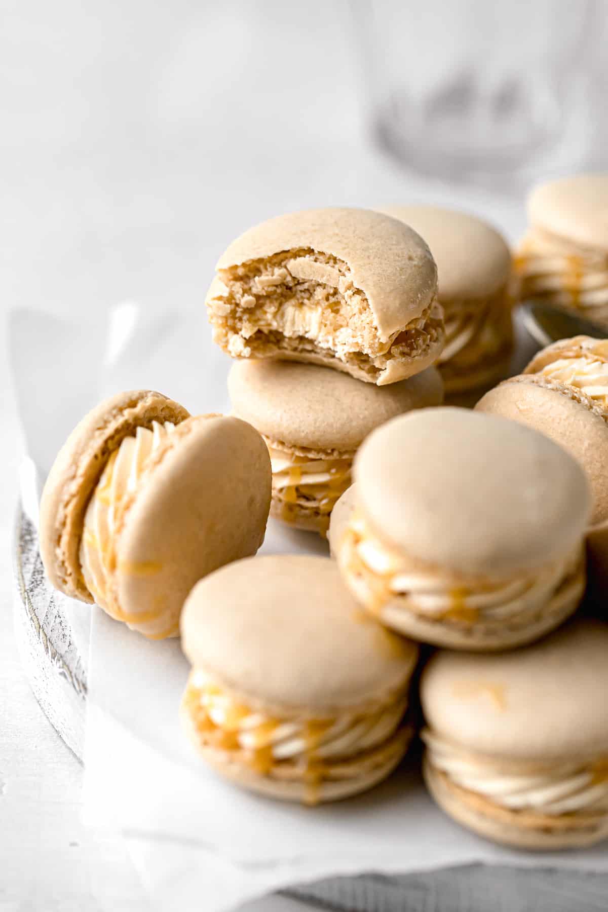 Salted Caramel Macarons