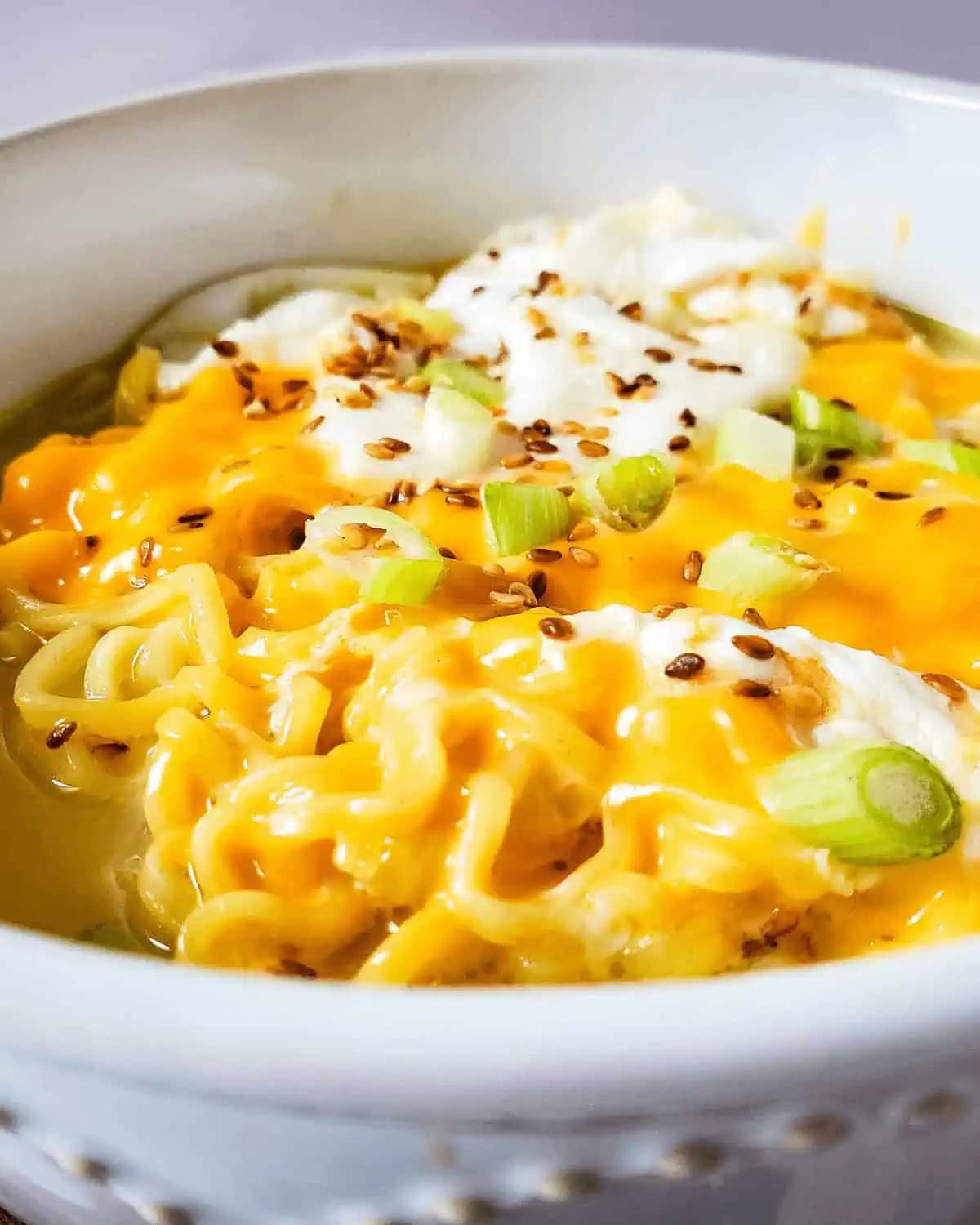 Ramen Mac and Cheese