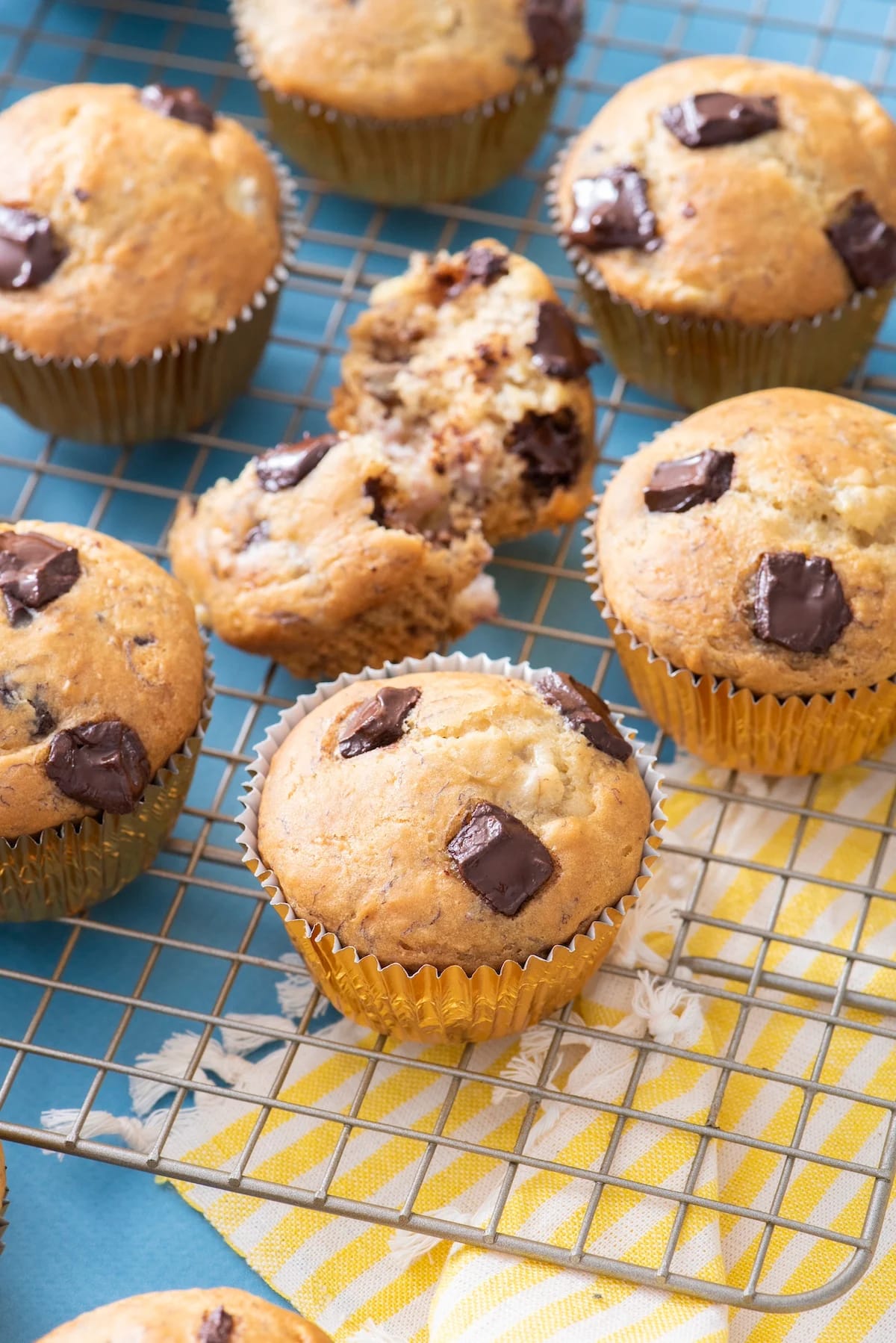 Banana Chocolate Chip Muffins