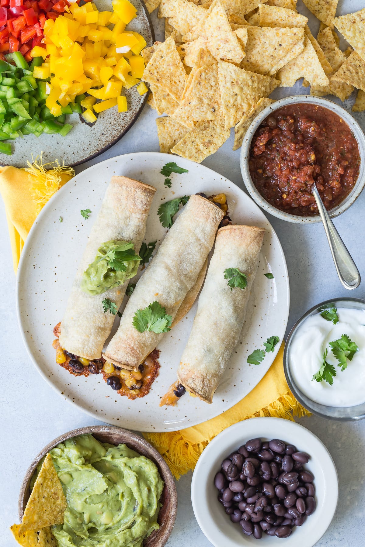 DIY Baked Taquitos
