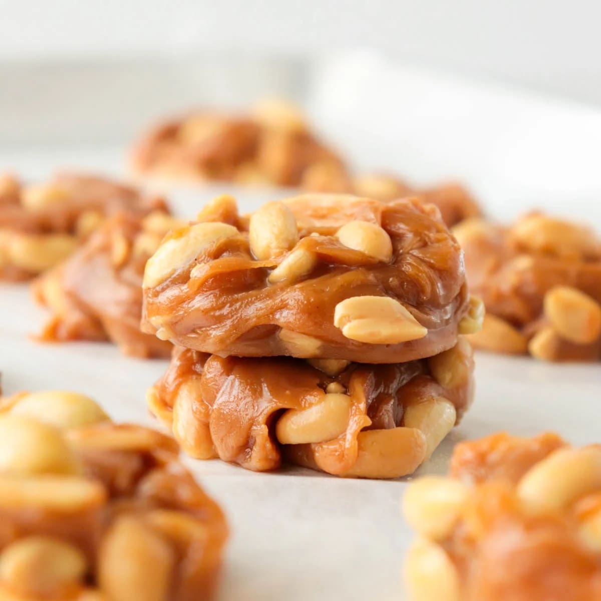 Caramel Peanut Clusters (5 ingredients)