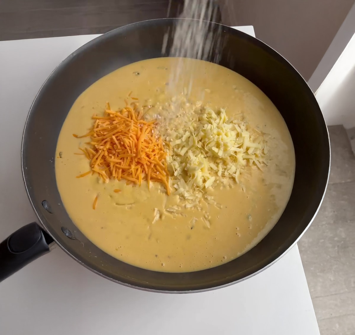 Cheesy Butternut Squash Pasta with Sage