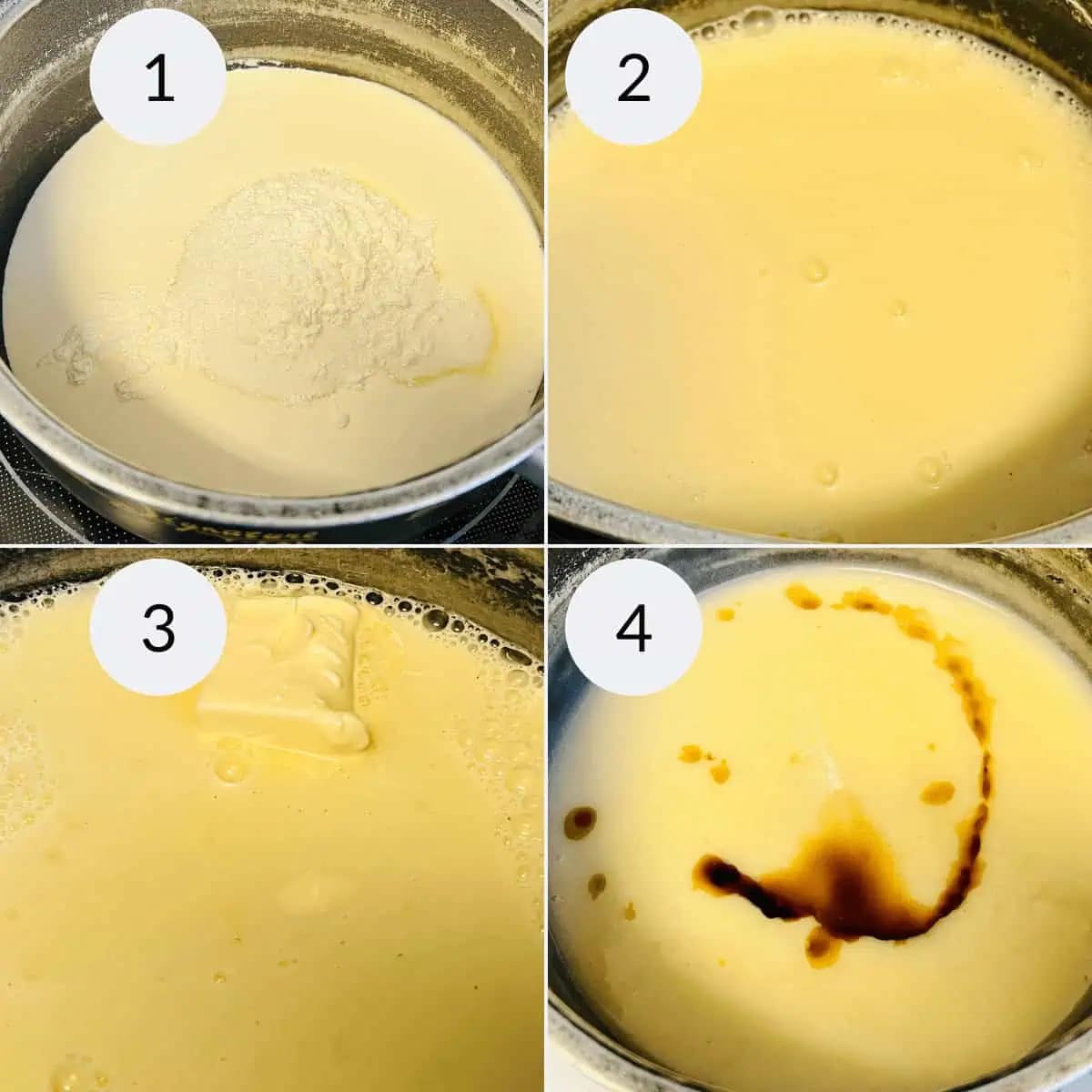 Bread Pudding with Vanilla Sauce