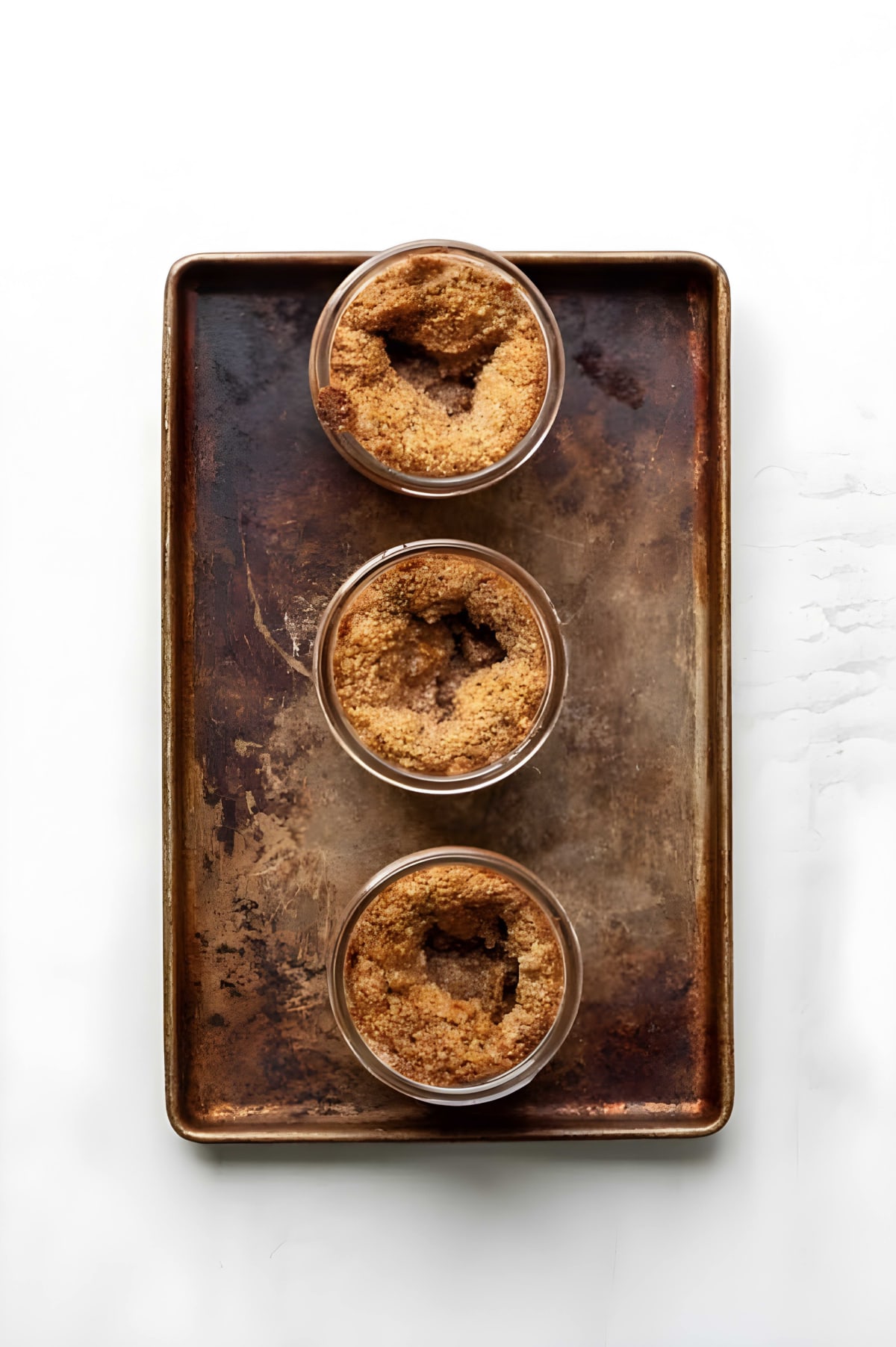 Peach Cobbler in a Jar (Gluten Free + Vegan)