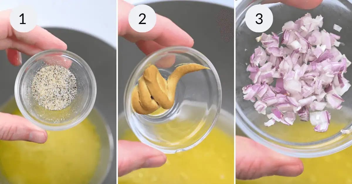 Kale and Spinach Salad with Citrus Vinaigrette