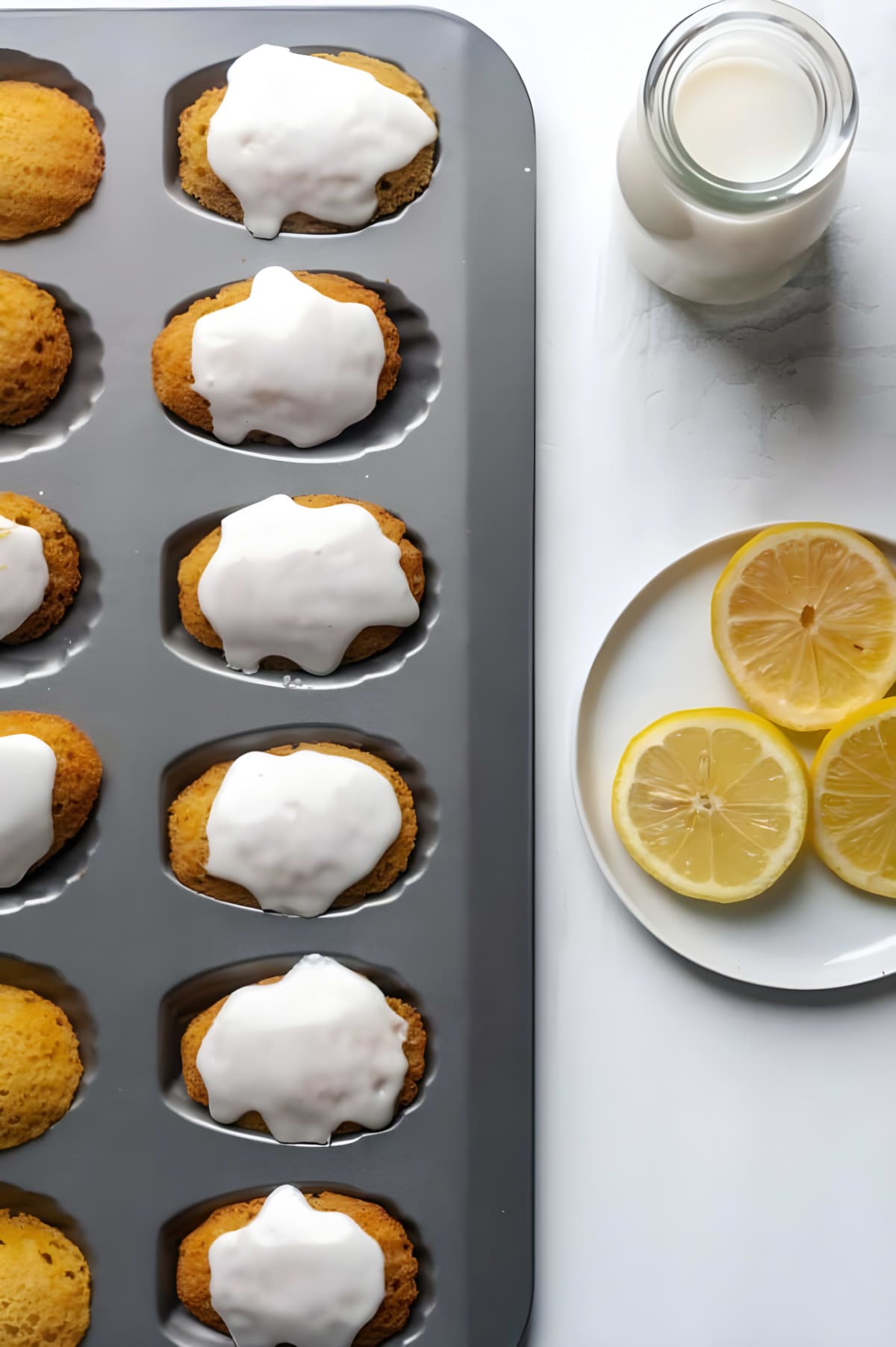 Gluten Free Lemon Madeleines