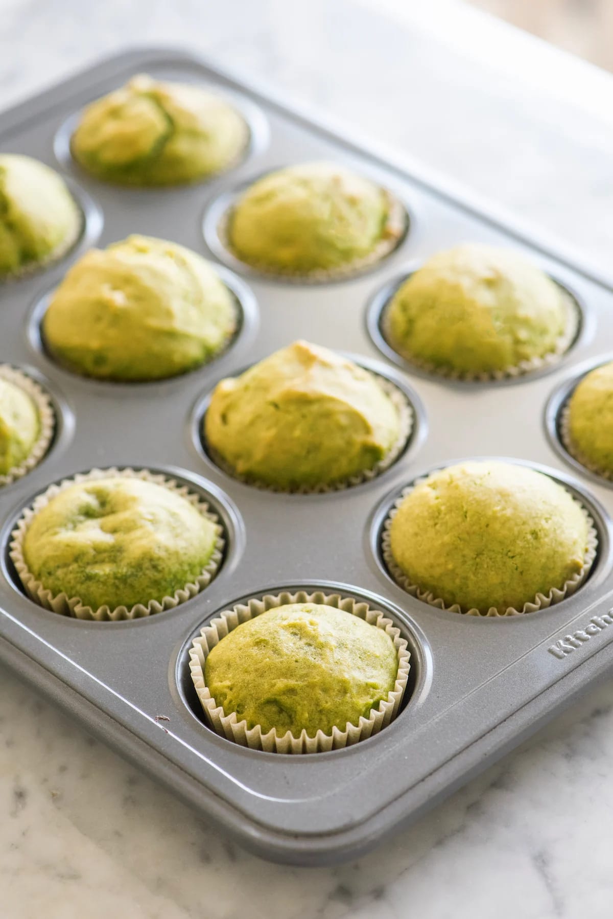 Spinach Cake Muffins