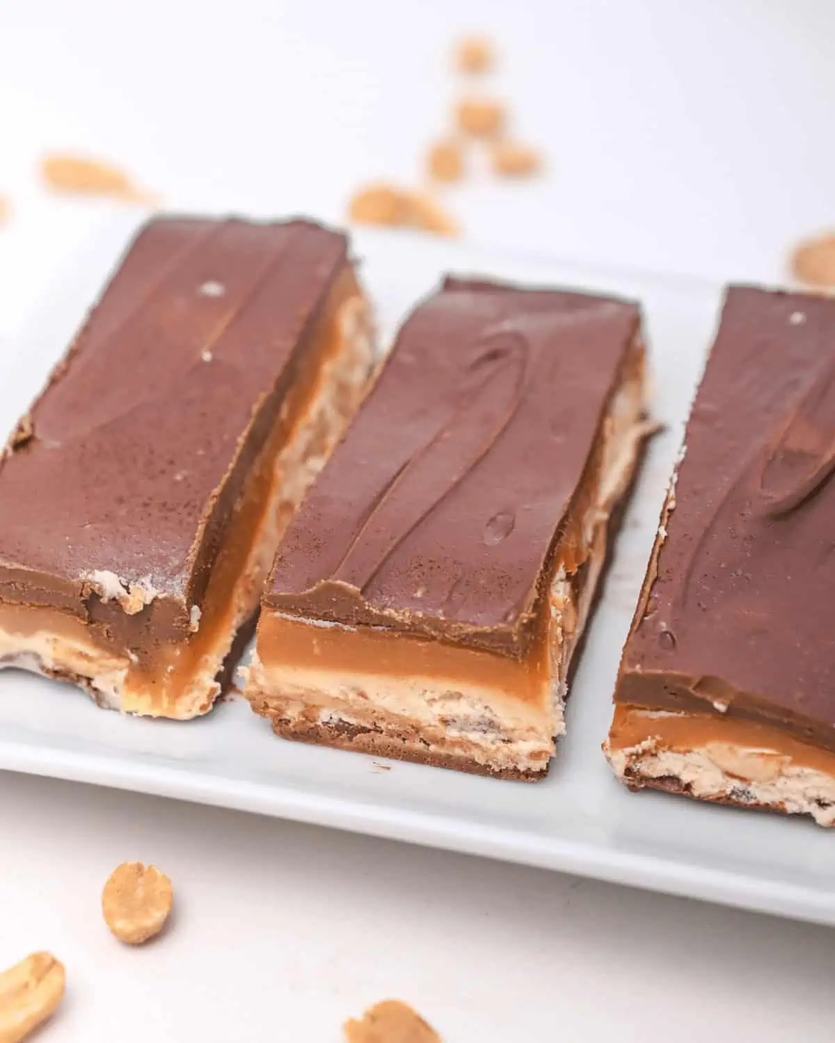 Homemade Snickers Bar