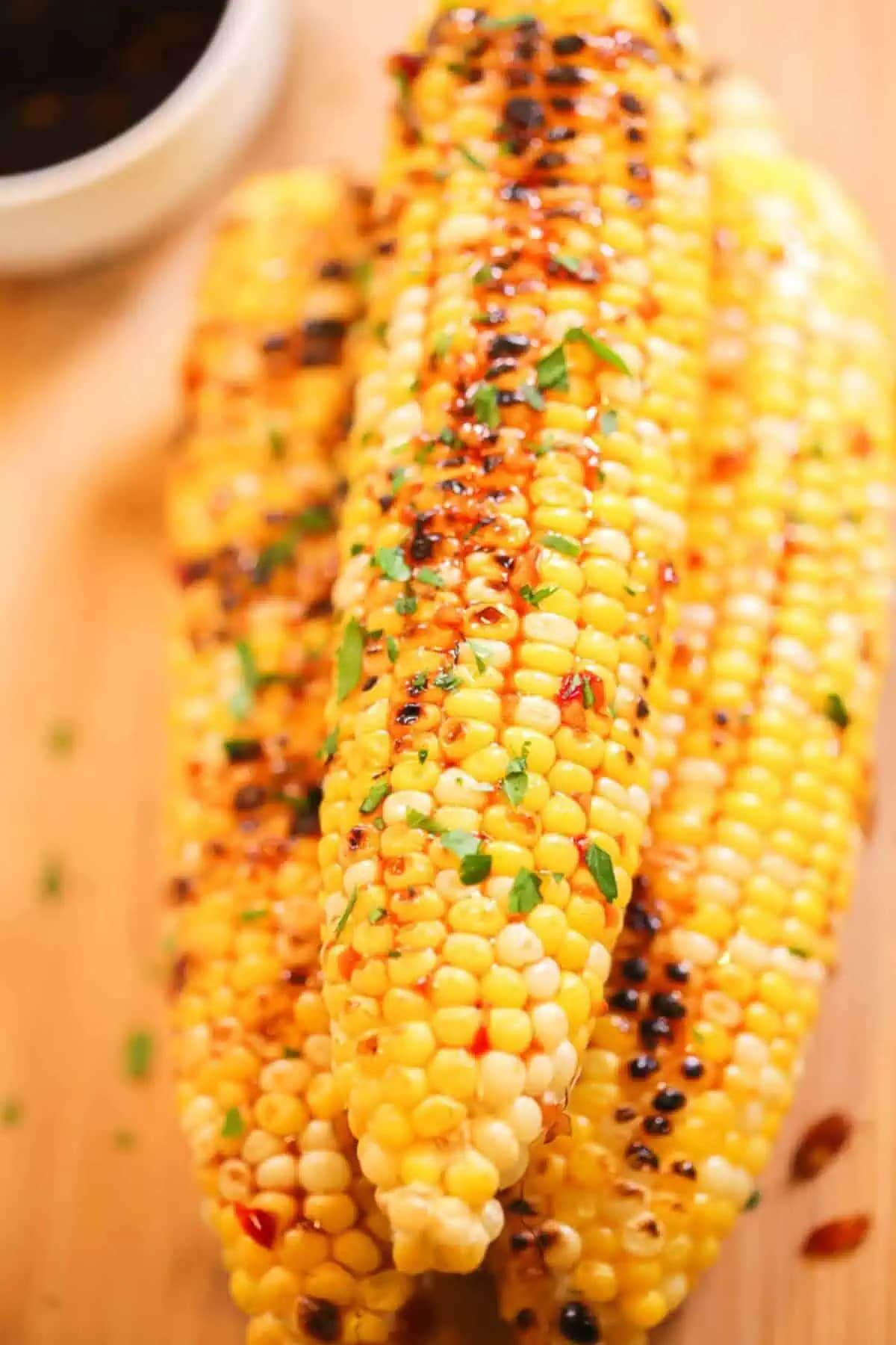 Grilled Asian Corn