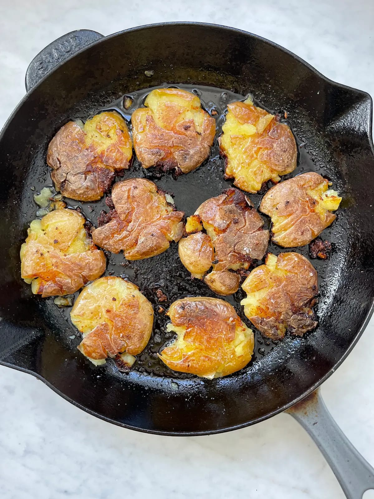 Crispy Smashed Potatoes