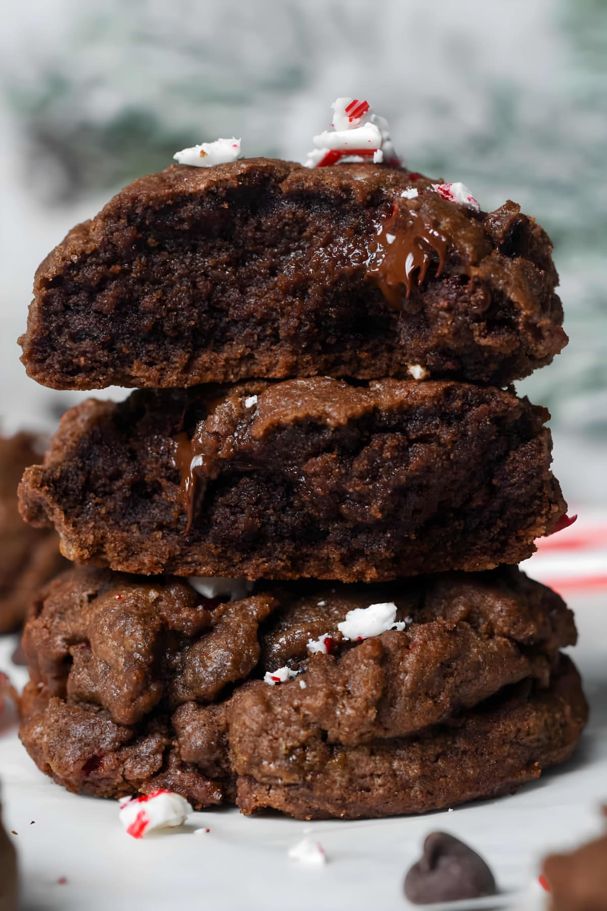 Chocolate Peppermint Cookies