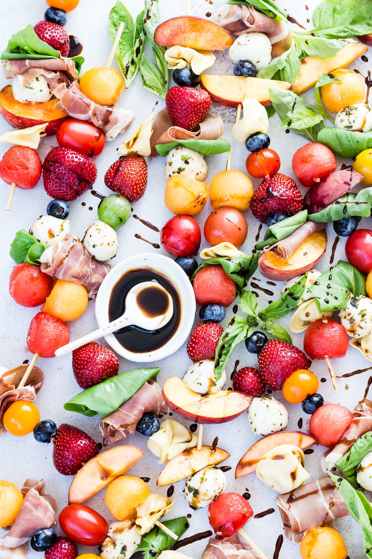 Fruit Caprese Kabobs