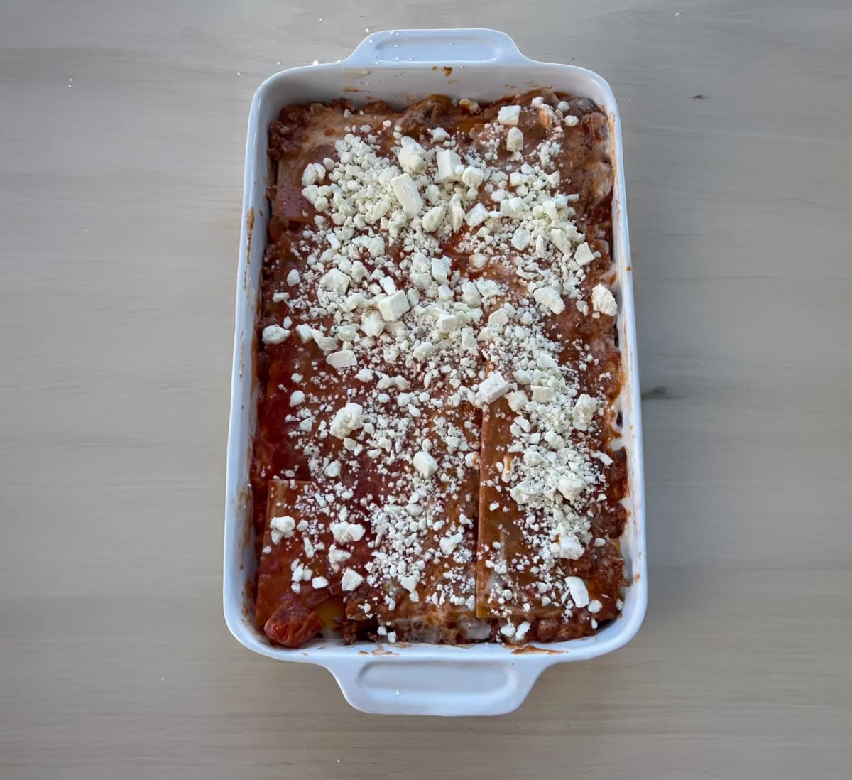 Feta Lasagna