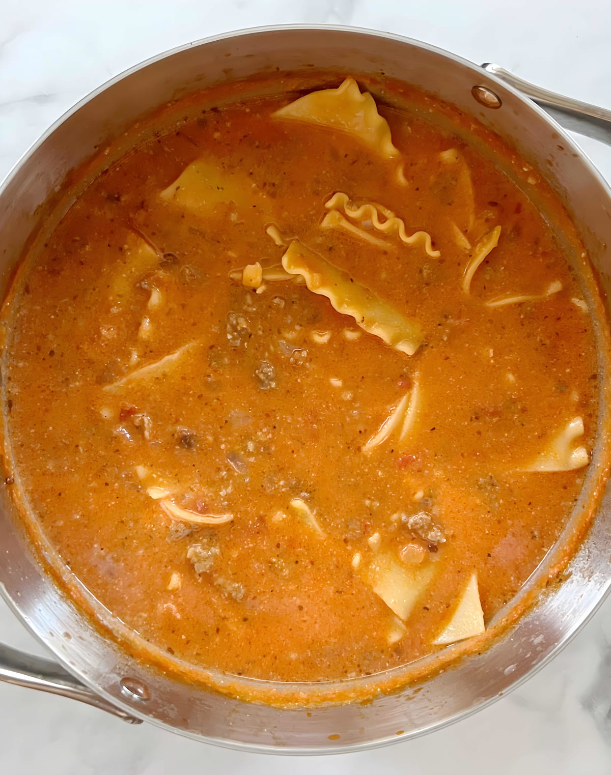 Dairy Free Lasagna Soup