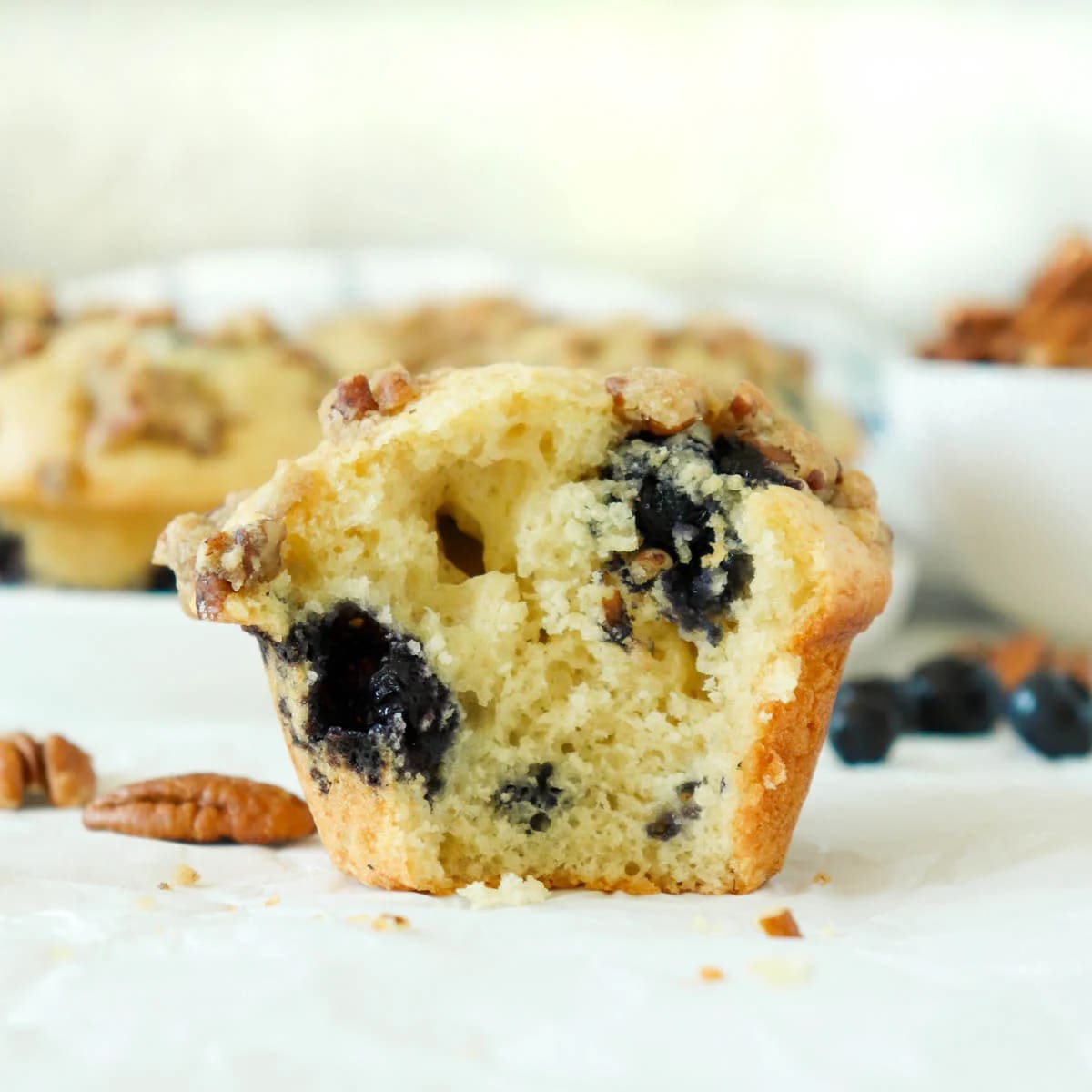 Blueberry Pecan Muffins