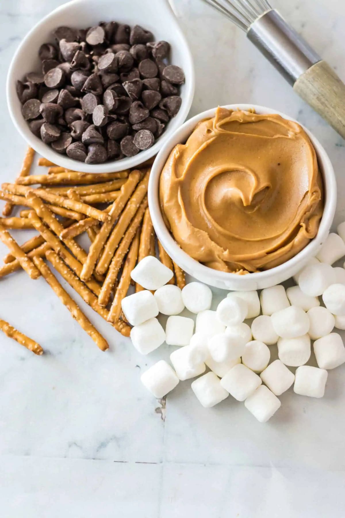 Peanut Butter Chocolate Haystacks